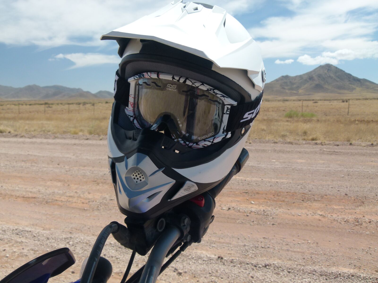 Panasonic Lumix DMC-FZ100 sample photo. Enduro, helm, motorcycle photography