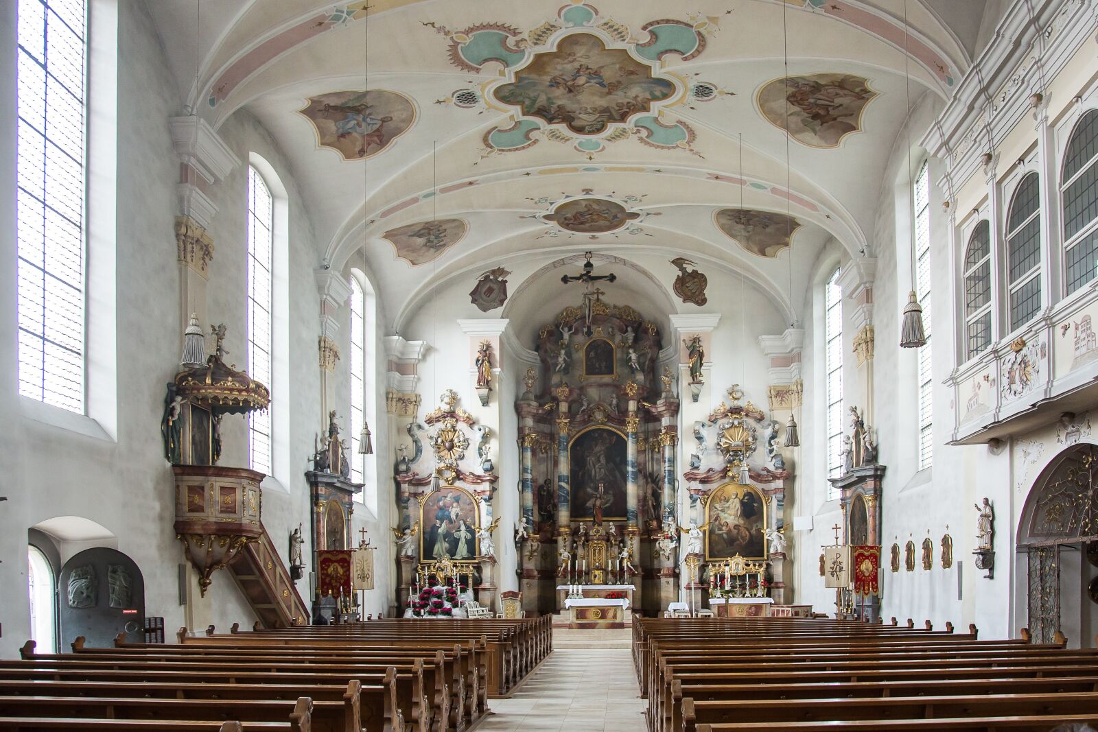 Canon EF 24-105mm F4L IS USM sample photo. Langenargen, st martin, church photography