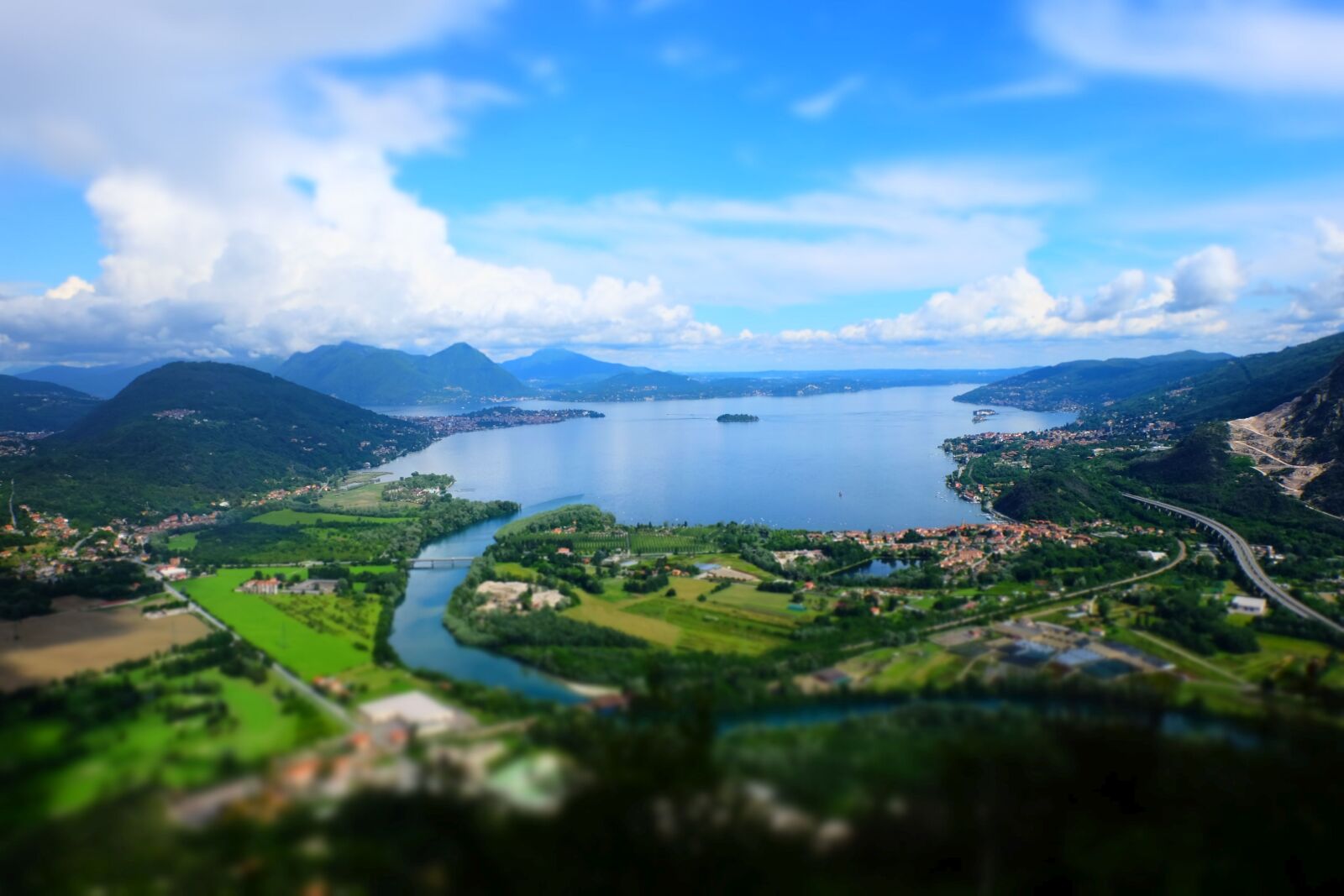 Fujifilm XC 16-50mm F3.5-5.6 OIS II sample photo. Lago maggiore, lake, panorama photography