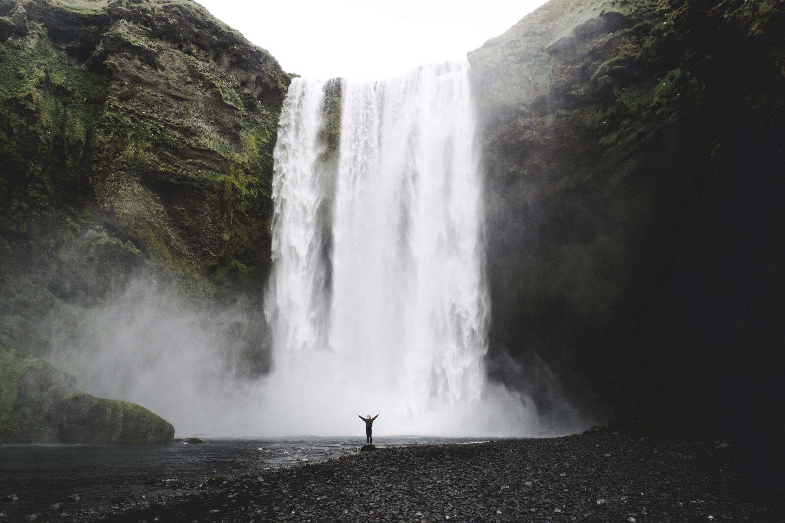 Nikon D3300 sample photo. Cascade, waterfall, iceland photography