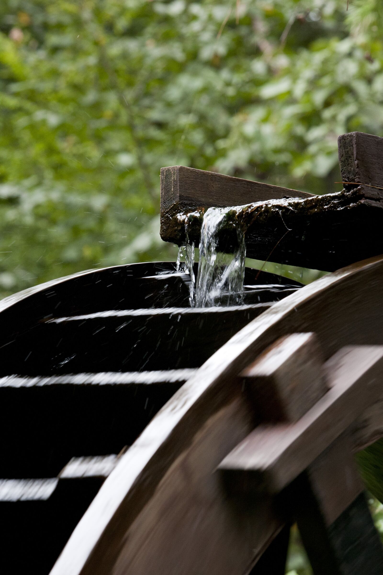 Canon EOS 5D sample photo. Watermill, water, scenery photography
