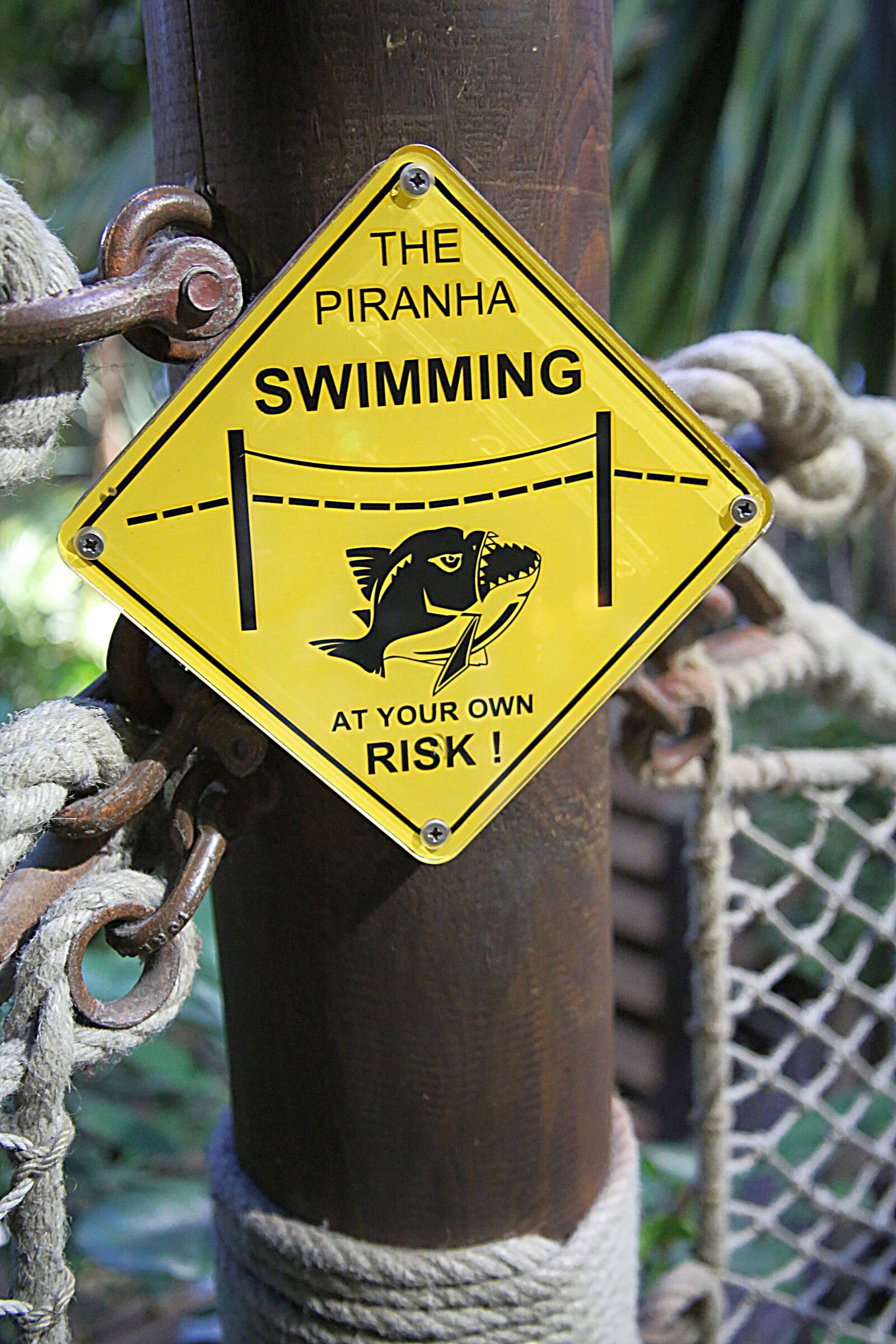 Canon EOS 5D Mark III sample photo. Danger, poster, piranna photography