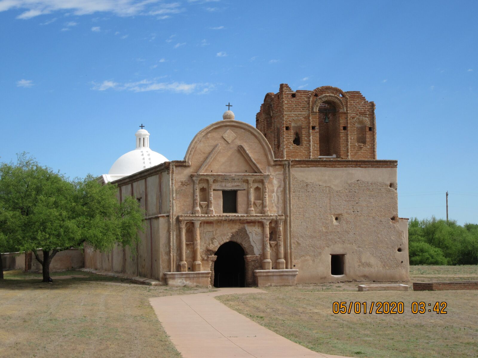 Canon PowerShot SX610 HS sample photo. Tumacacori, az, jesuit church photography