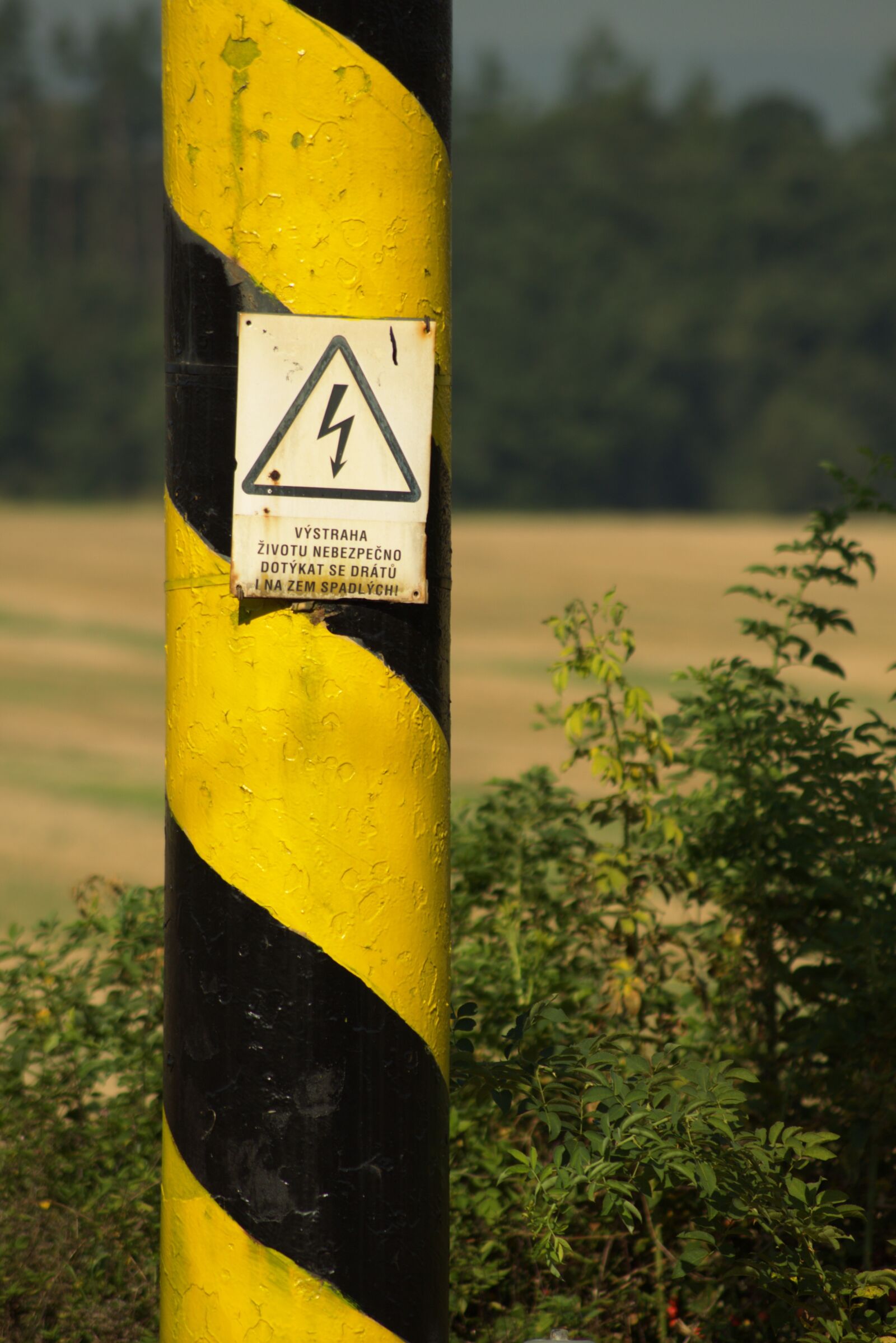 Canon EOS 700D (EOS Rebel T5i / EOS Kiss X7i) sample photo. Current, warning, danger of photography