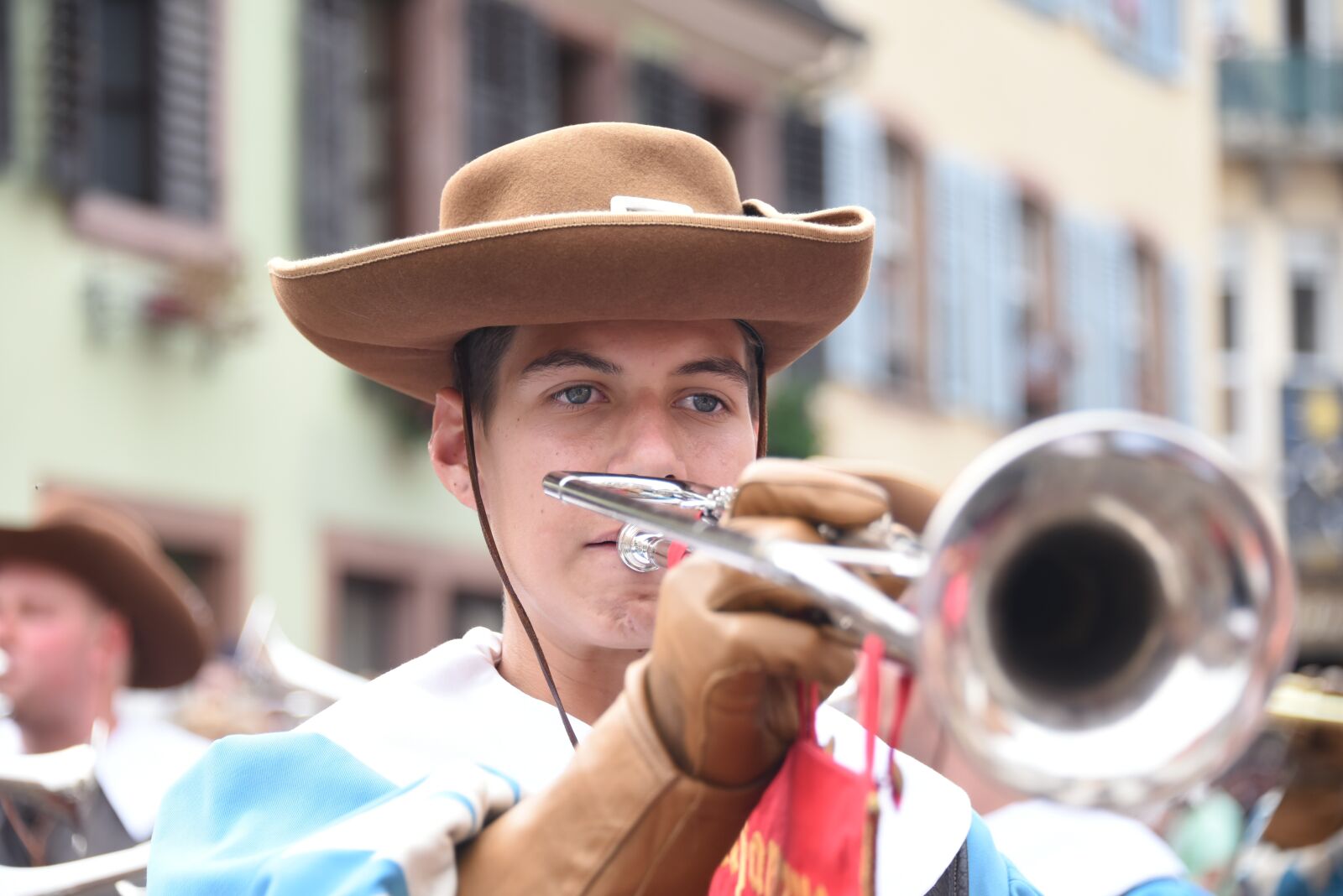 Nikon D750 sample photo. Trumpet, music, play photography