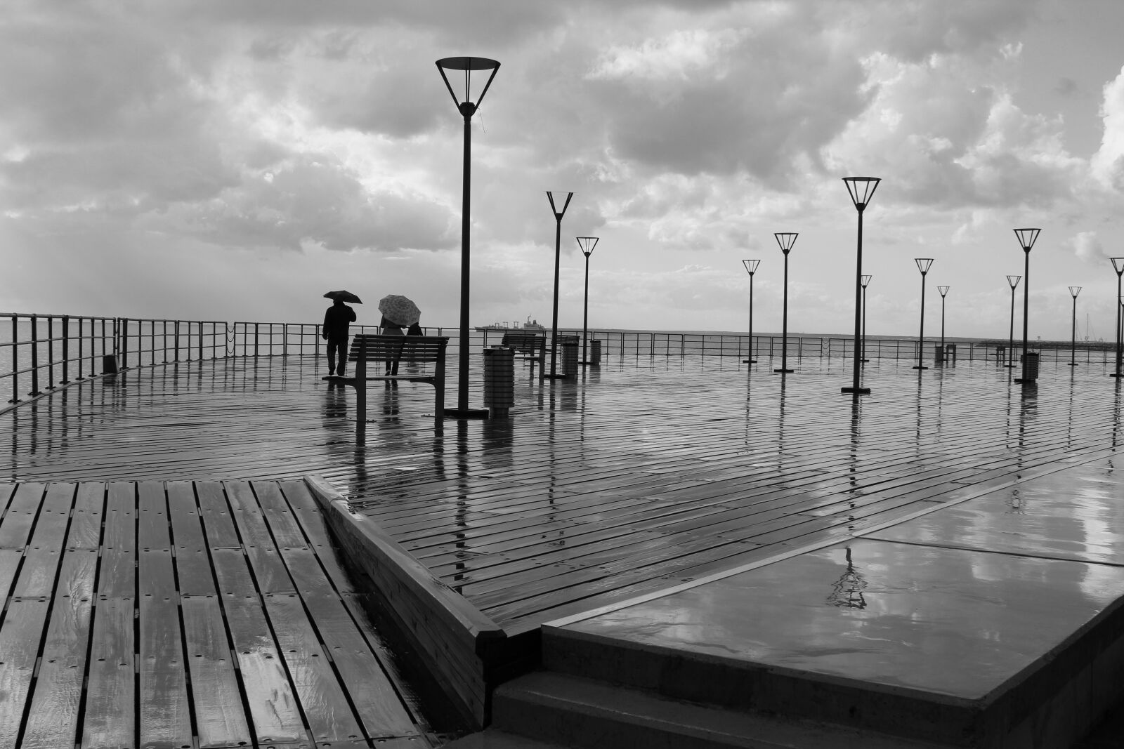 Canon EOS 1200D (EOS Rebel T5 / EOS Kiss X70 / EOS Hi) sample photo. Beach, black, and, white photography