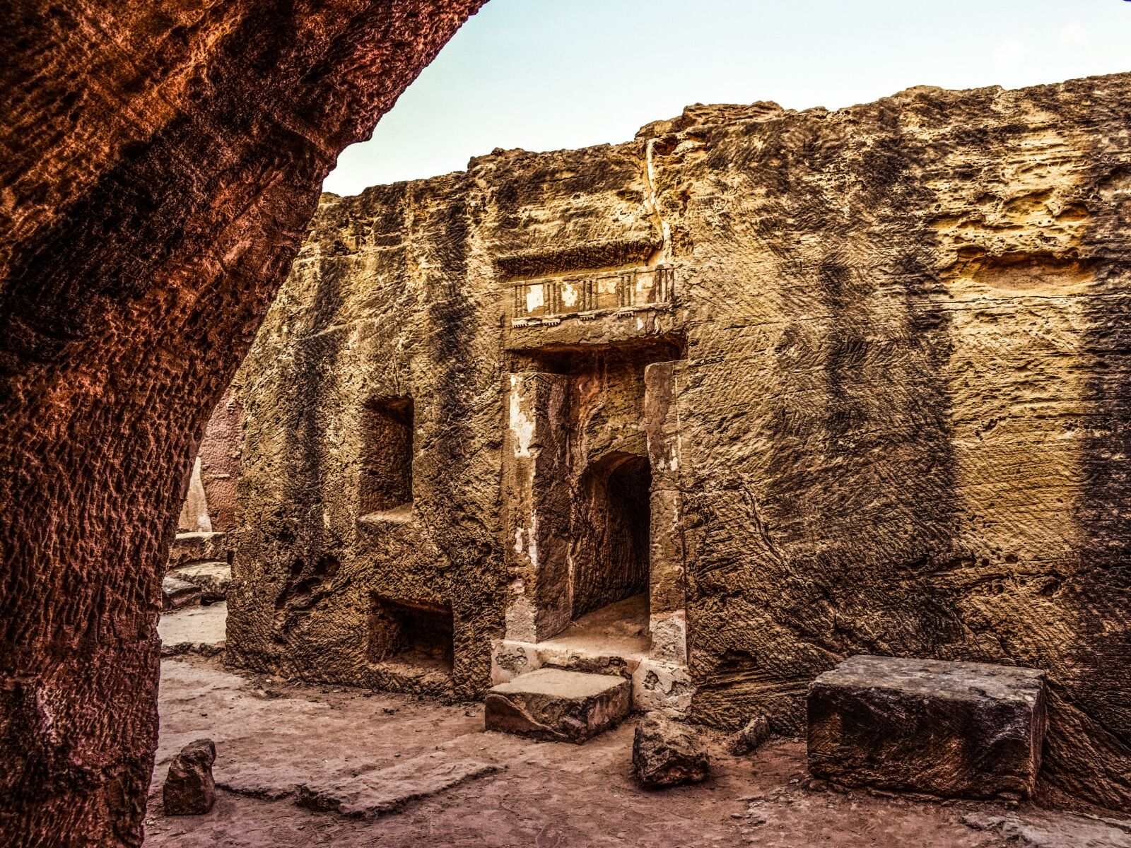 Nikon D3300 sample photo. Cyprus, paphos, tombs of photography