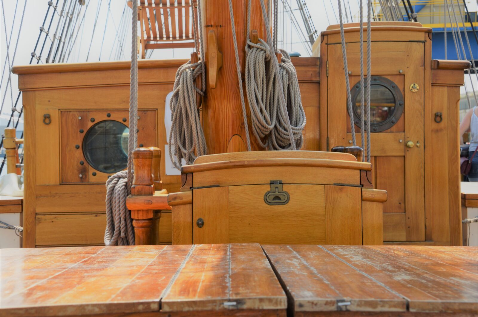 Nikon D3200 sample photo. The french, ship, mast photography