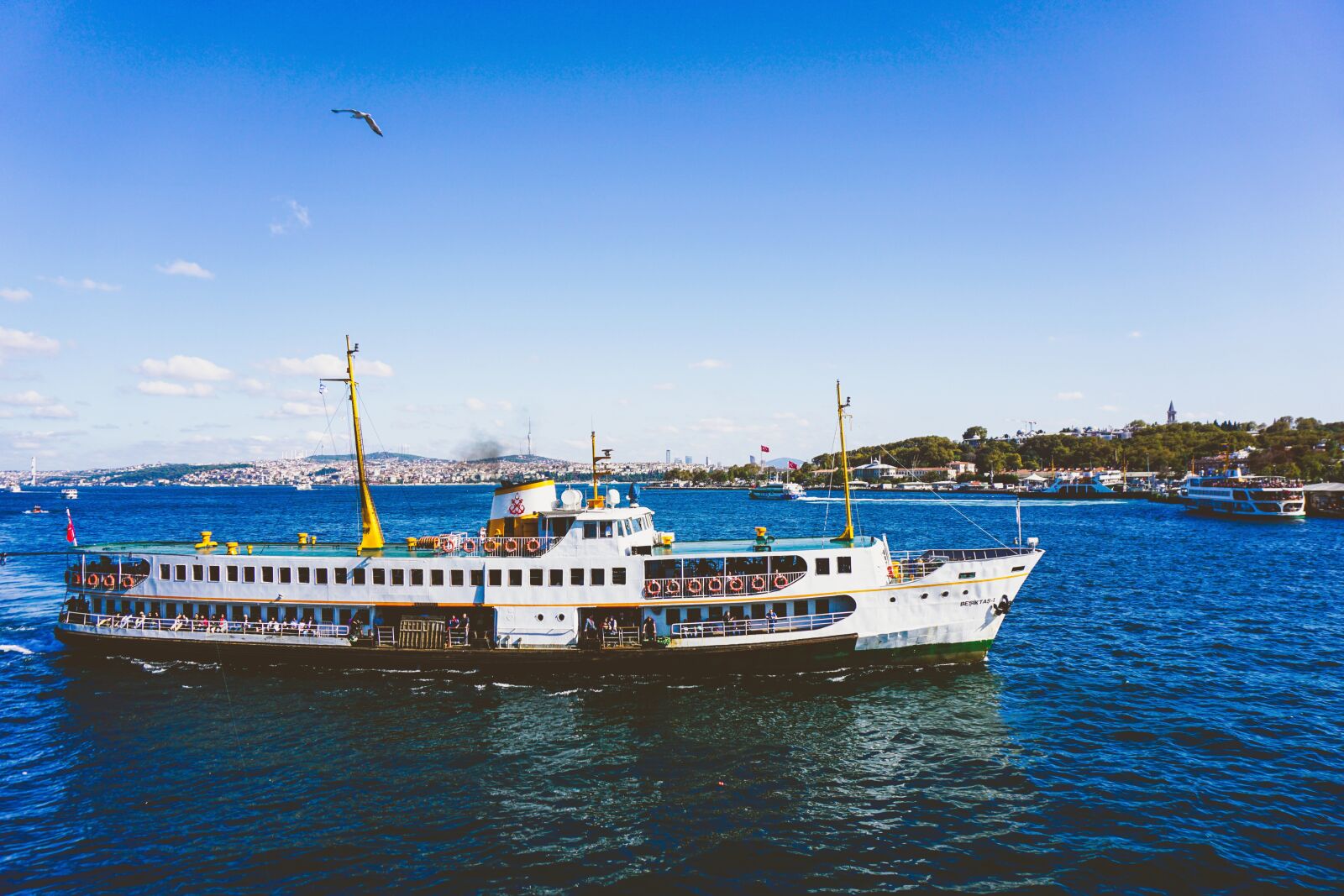 Sony a6000 sample photo. Istanbul, ship, boat photography