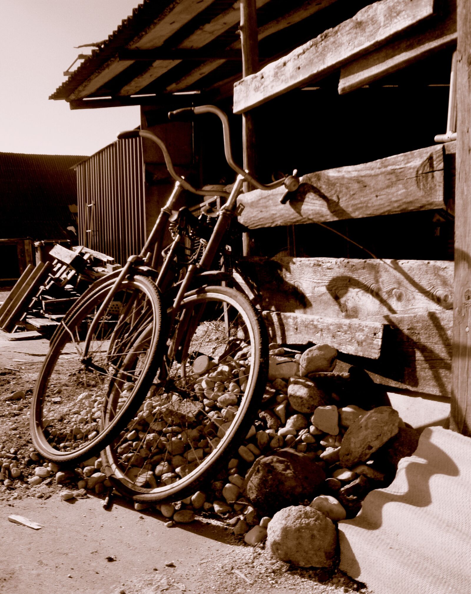 Kodak EASYSHARE V803 ZOOM DIGITAL CAMERA sample photo. Bicycle, old, bike photography