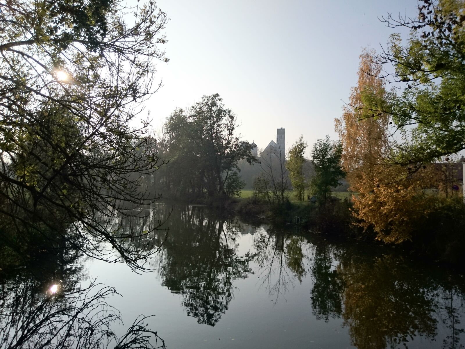Sony Xperia Z3+ sample photo. River, trees, nature photography