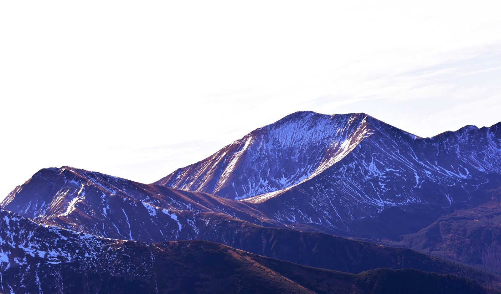 Nikon D3500 sample photo. Mountains, earth hour, zakopane photography