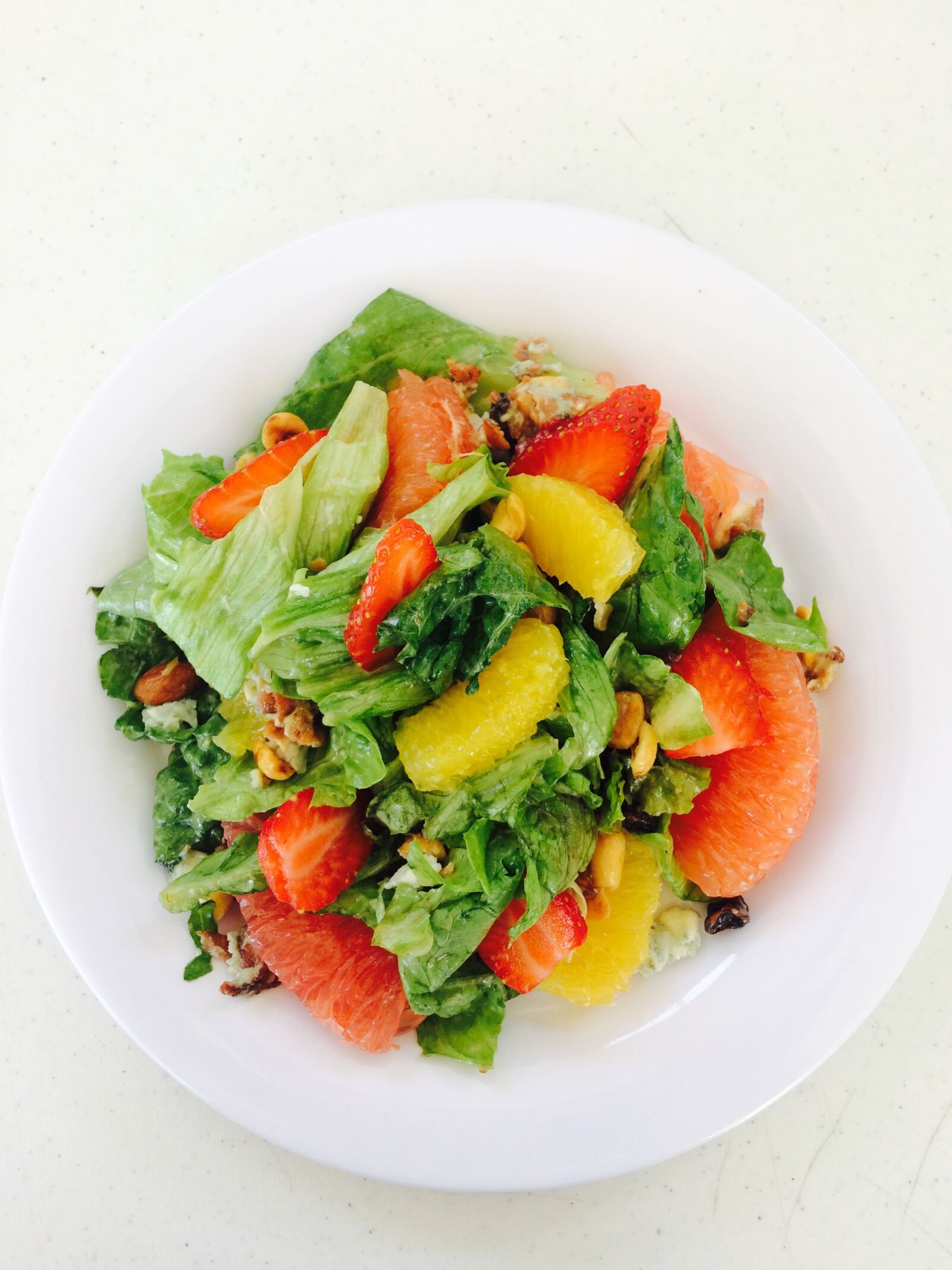 iPhone 5s back camera 4.15mm f/2.2 sample photo. Suppresses, salad, fresh photography