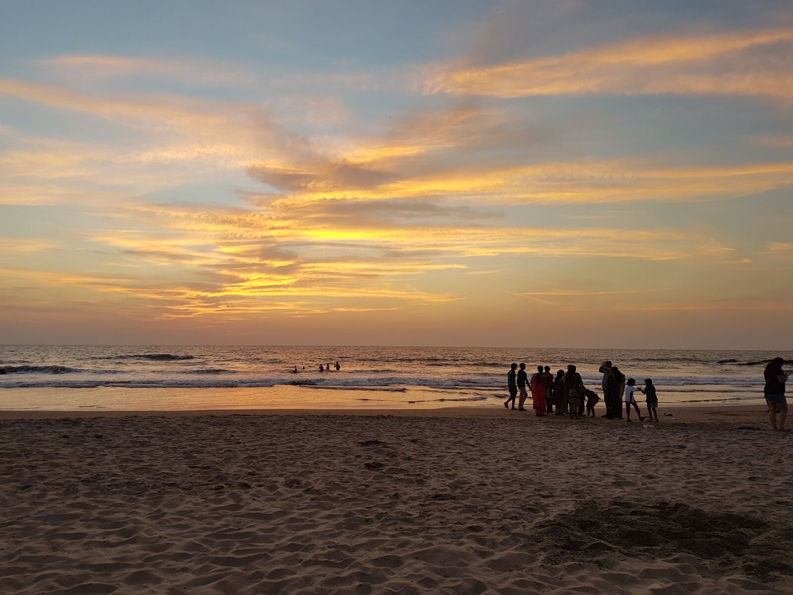 Samsung Galaxy S7 Edge sample photo. Beach, evening, sunset photography