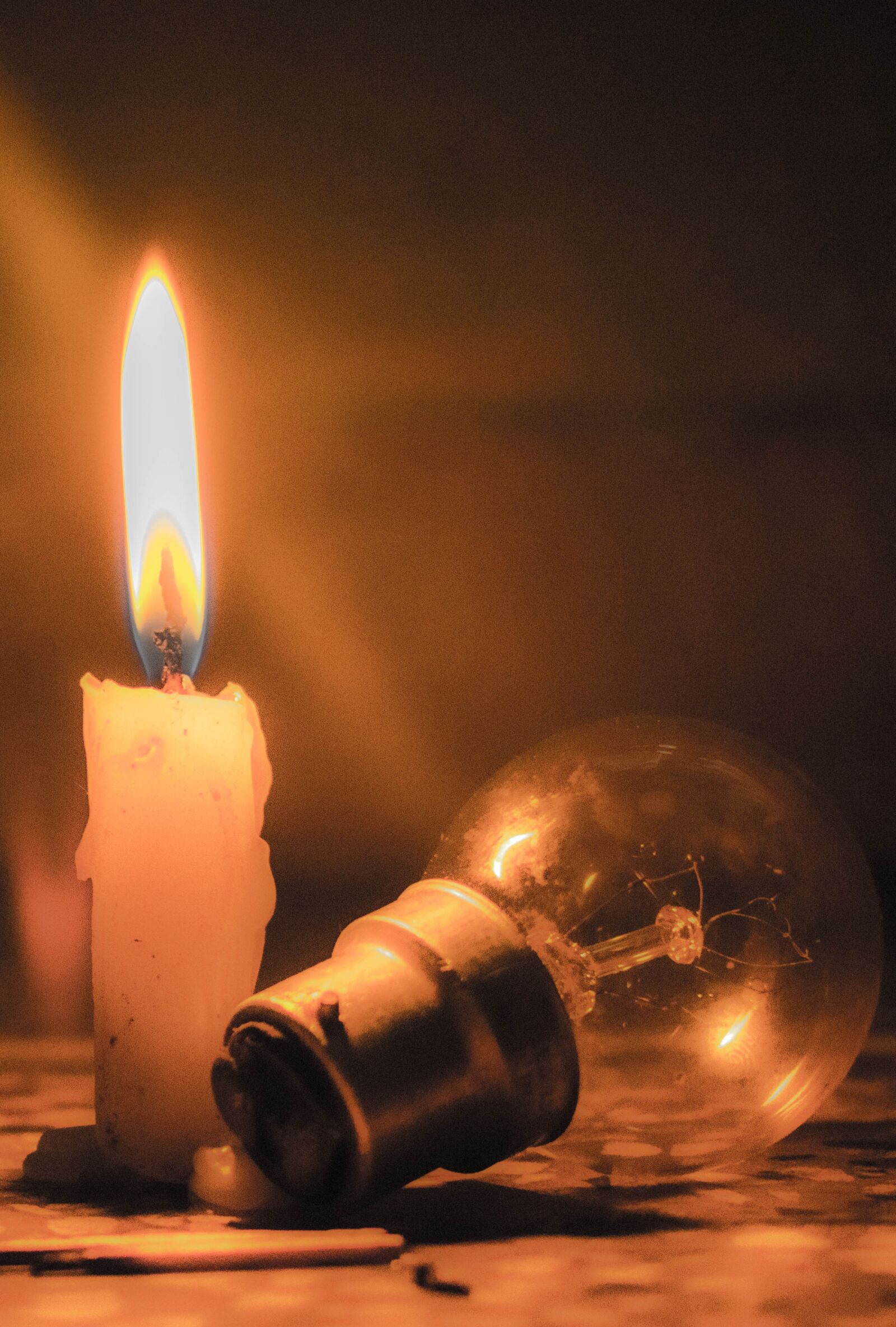 Nikon D5300 sample photo. Candle, bulb, fire photography