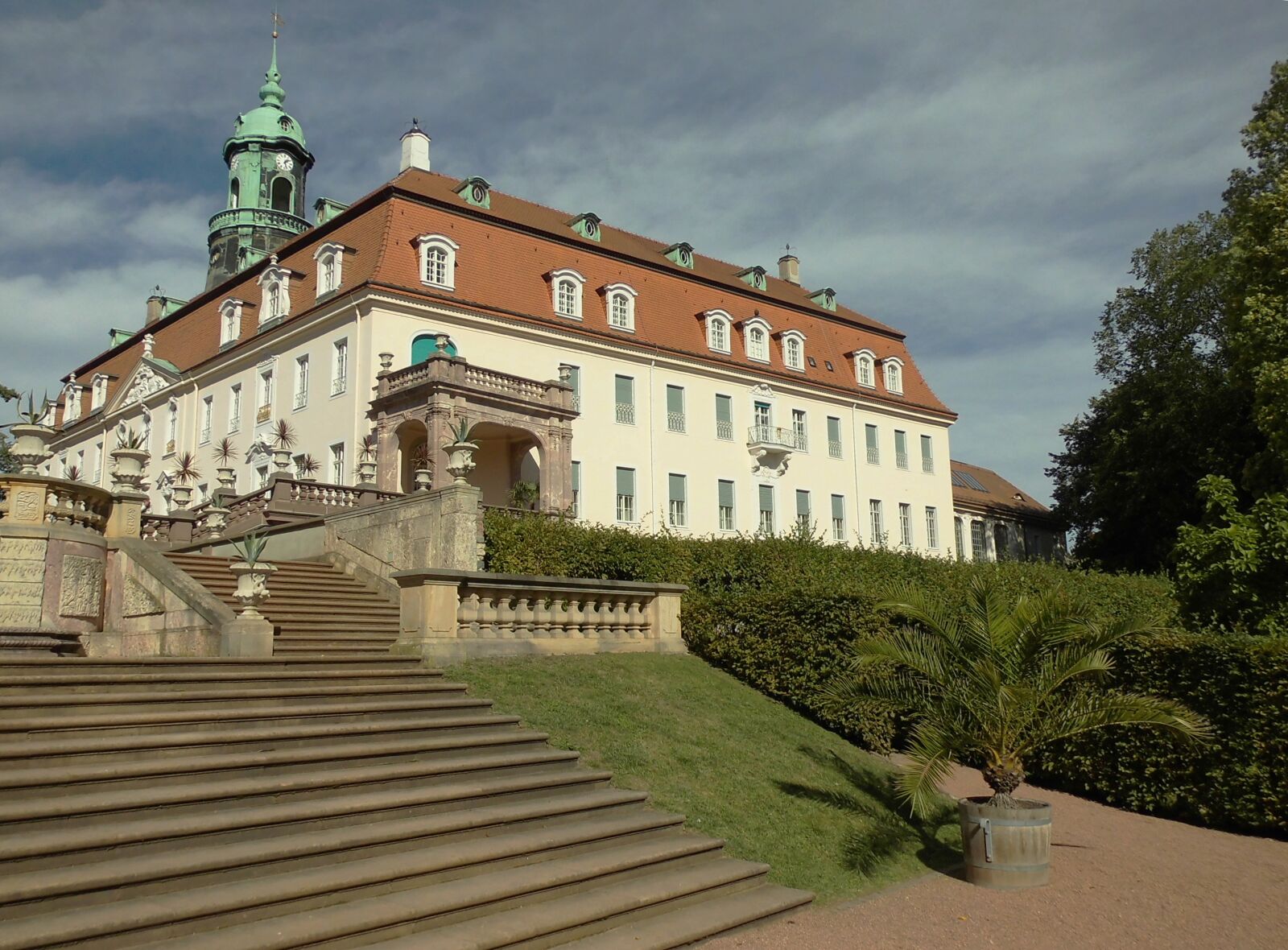 MEDION MD86824 sample photo. Castle, castle lichtenwalde, barockschloss photography