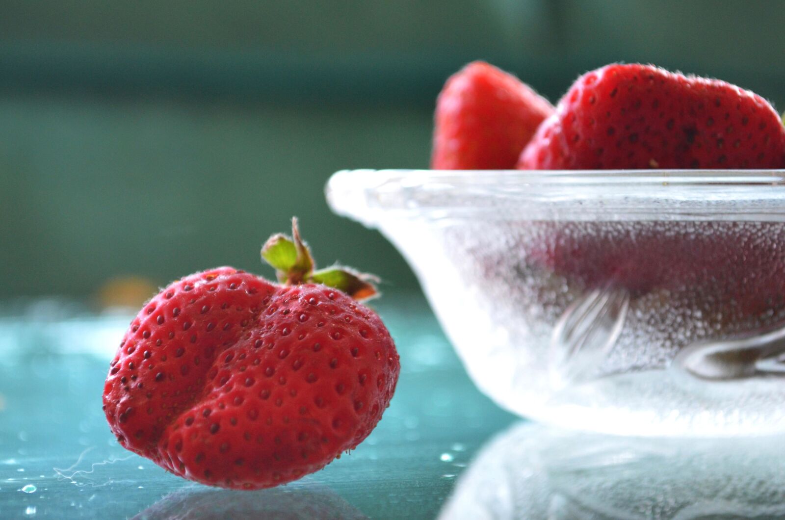 Nikon D5100 sample photo. Strawberry, fruit, food, sweet photography