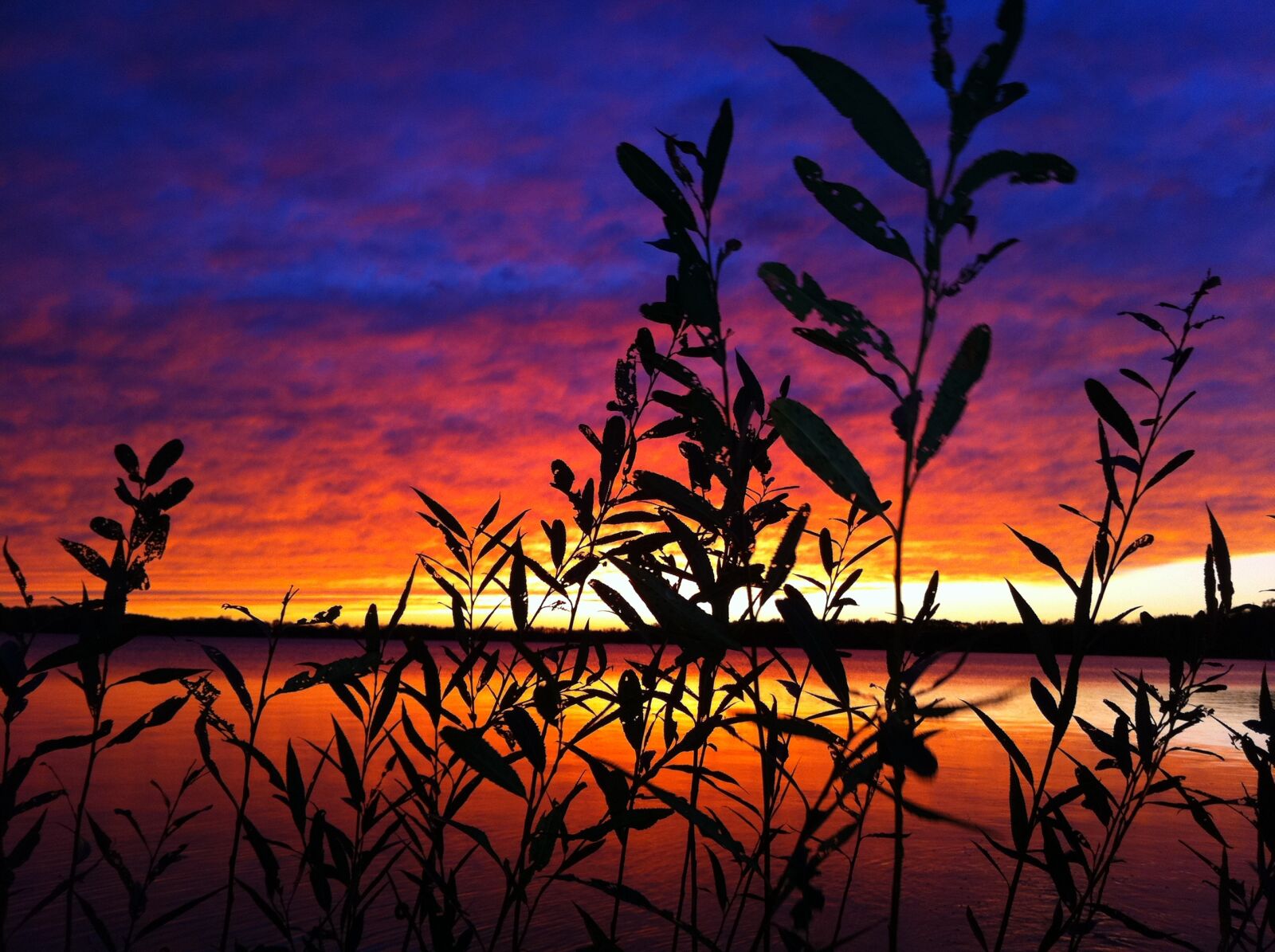Apple iPhone 4 sample photo. Sunset, wisconsin, powers lake photography