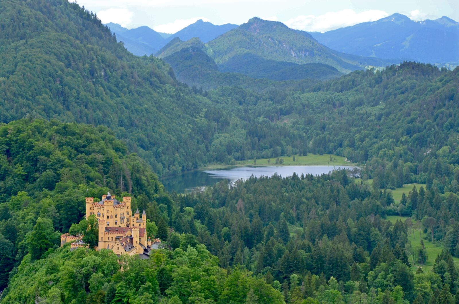 Nikon D5100 sample photo. Hohenschwangau, castle, bavaria photography
