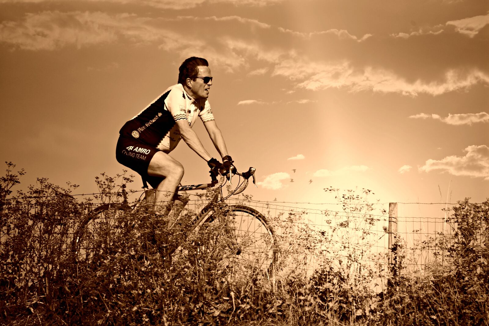 Nikon D750 sample photo. Racing cyclist, bicycle, rider photography