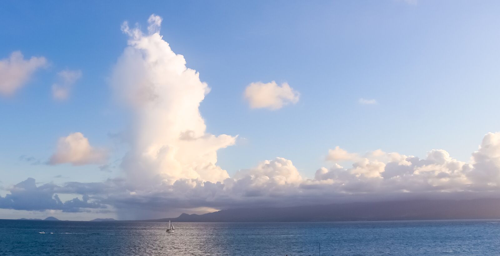 Canon EOS 350D (EOS Digital Rebel XT / EOS Kiss Digital N) sample photo. Guadeloupe, sea, sky photography