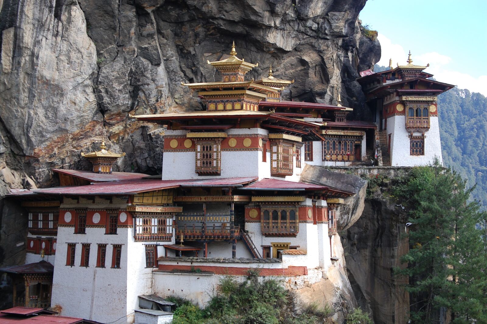 Nikon D40 sample photo. Bhutan, tiger's nest, buddhism photography