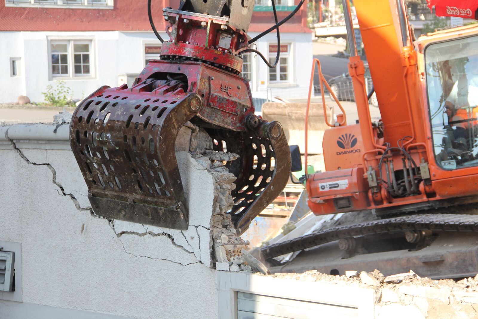 Canon EOS 60D sample photo. Site, excavators, construction machine photography