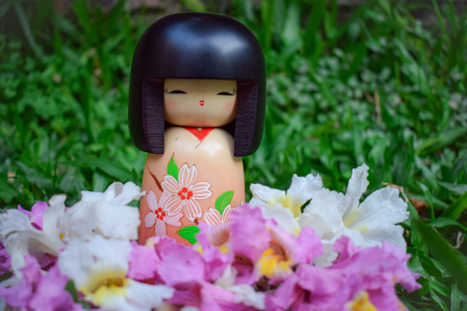 Nikon D5300 sample photo. Kokeshi, kokeshi doll, japan photography