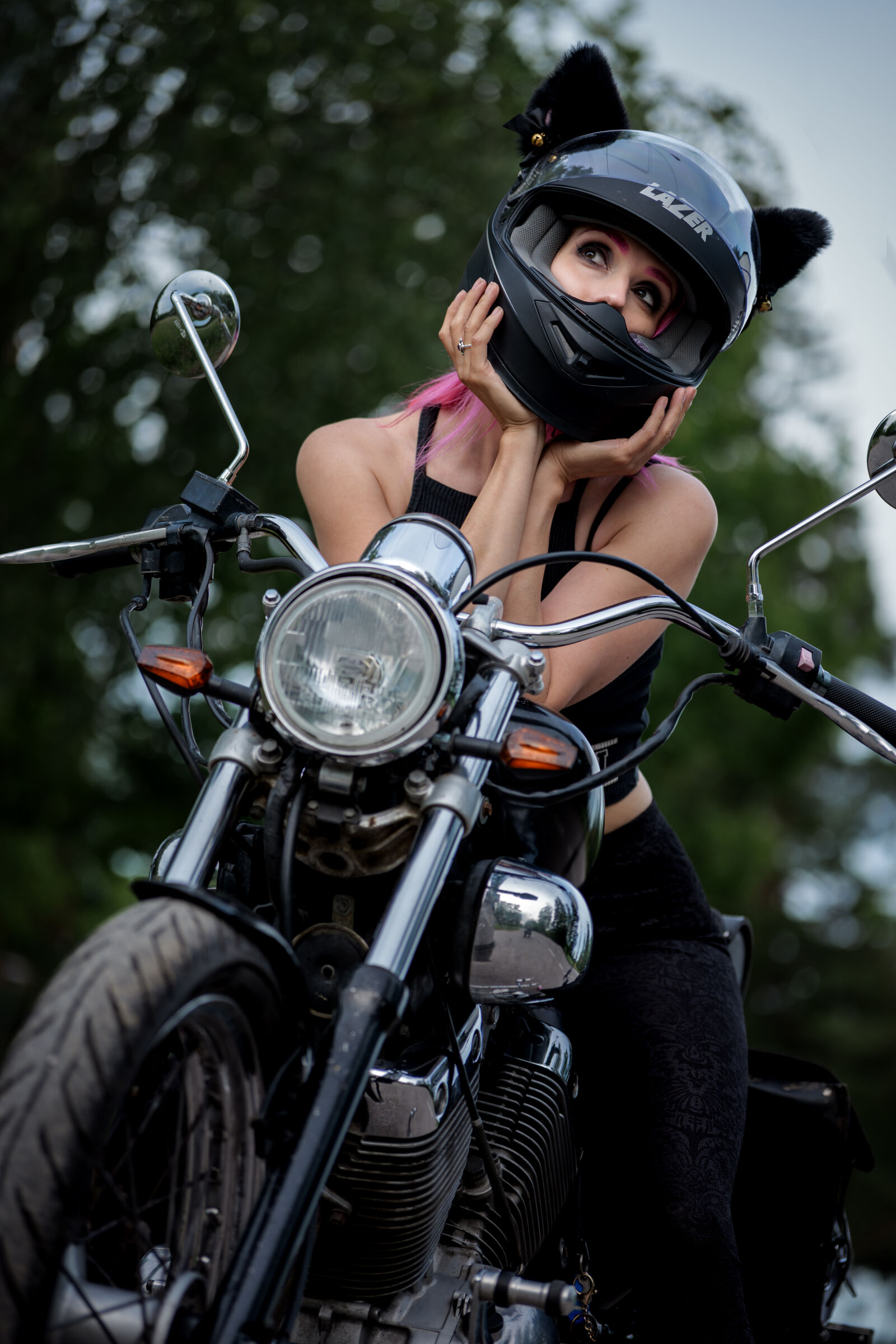 Panasonic Lumix DC-S5 II sample photo. Motorcycle happiness photography