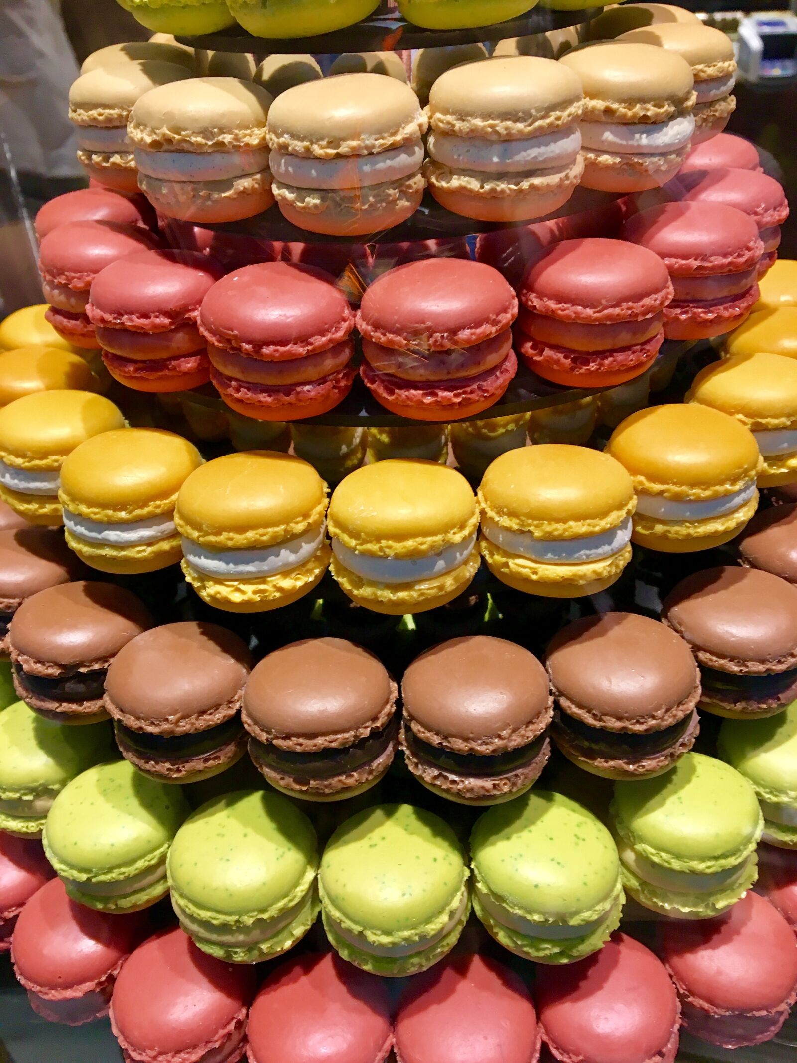 Apple iPhone 6s sample photo. Macaron, french, eat photography