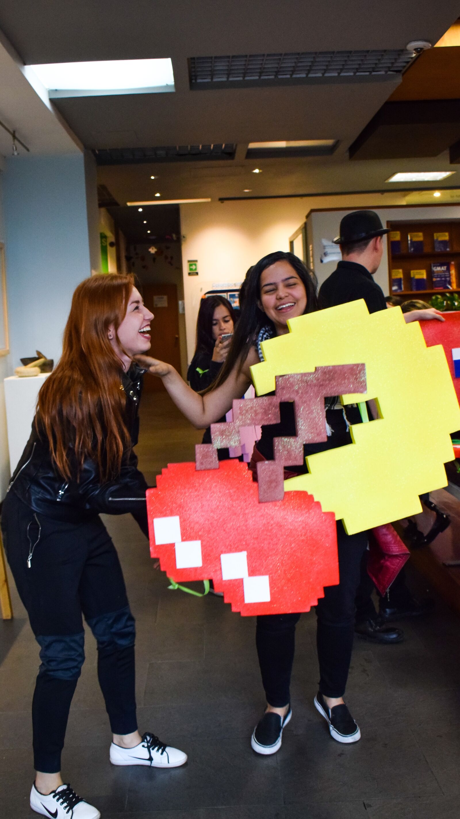 Nikon D5300 sample photo. Packman, fun, library photography