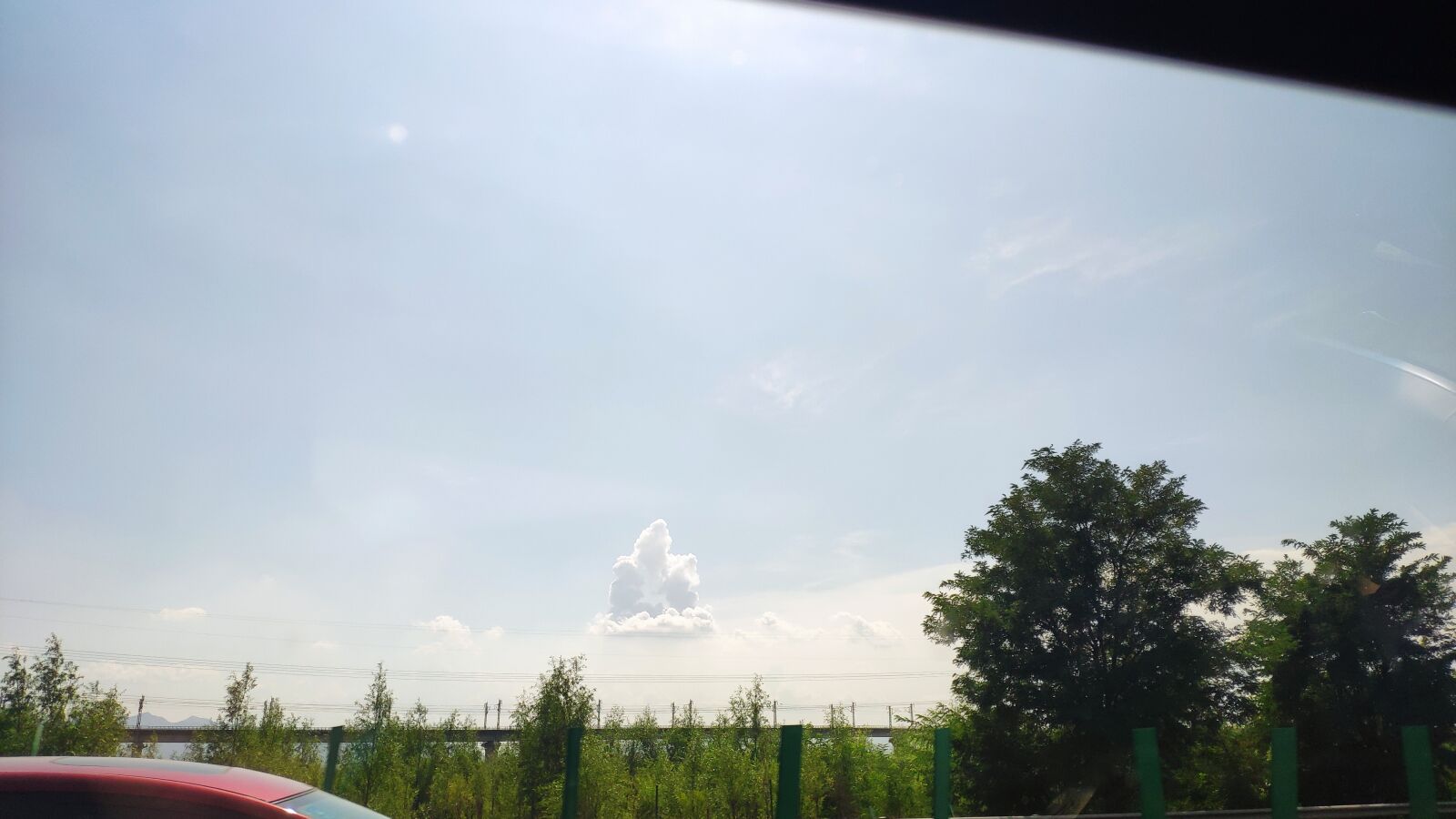 Xiaomi MI 8 sample photo. Blue sky, window, beijing photography
