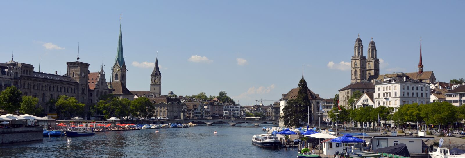 Nikon D7100 sample photo. Zurich, limmat, river photography