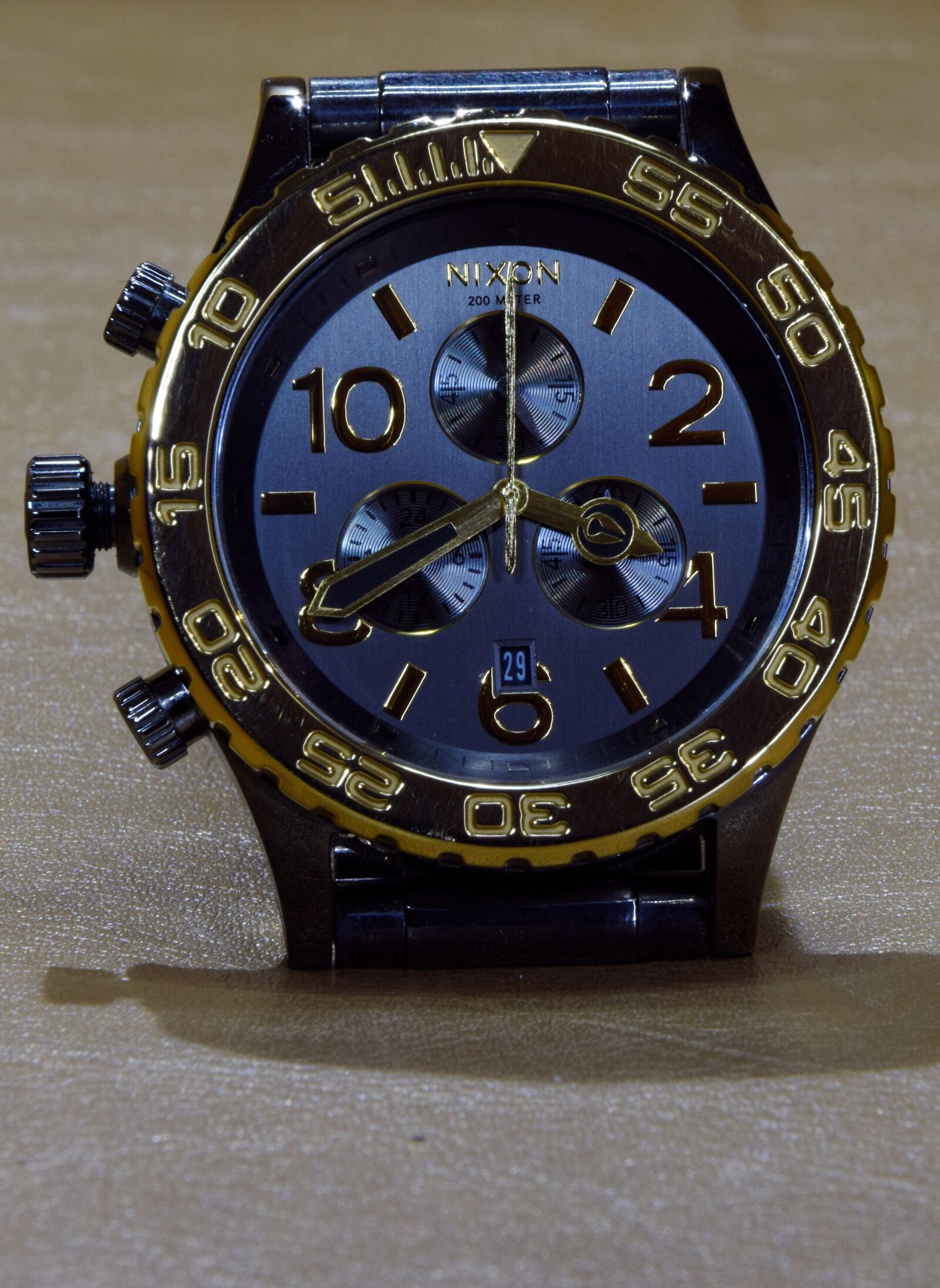 Nikon D5300 sample photo. Nixon, wrist watch, clock photography