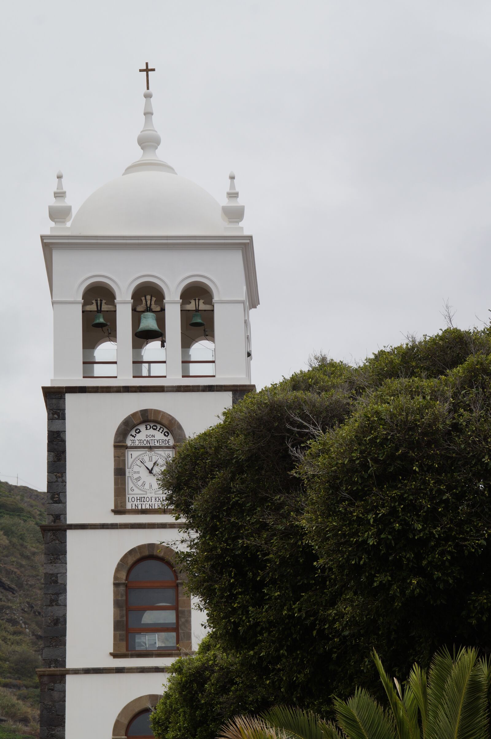Sony SLT-A58 sample photo. Garachico, tenerife, steeple photography