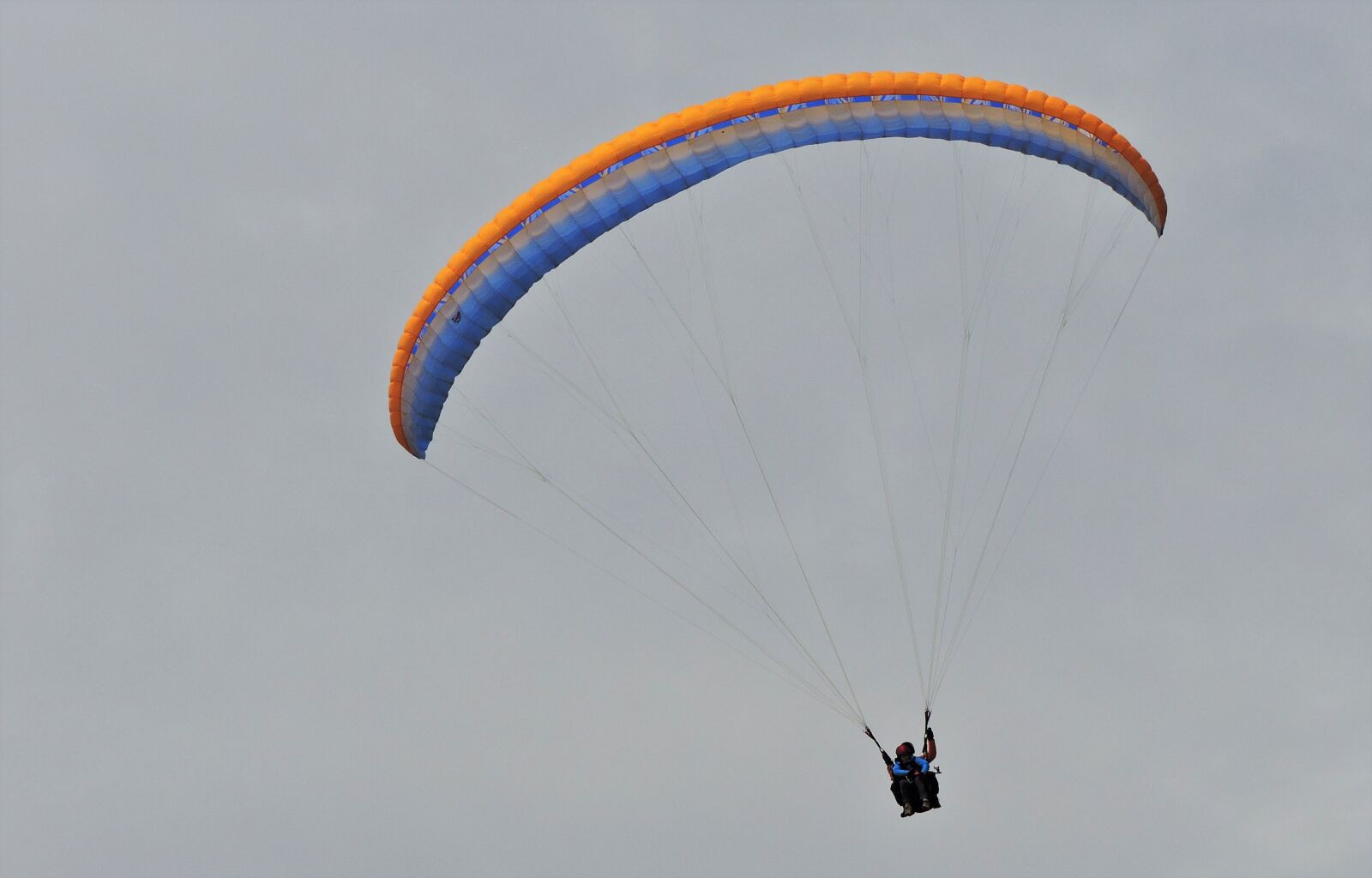 Nikon Coolpix P600 sample photo. Paragliding, paraglide, parachute photography