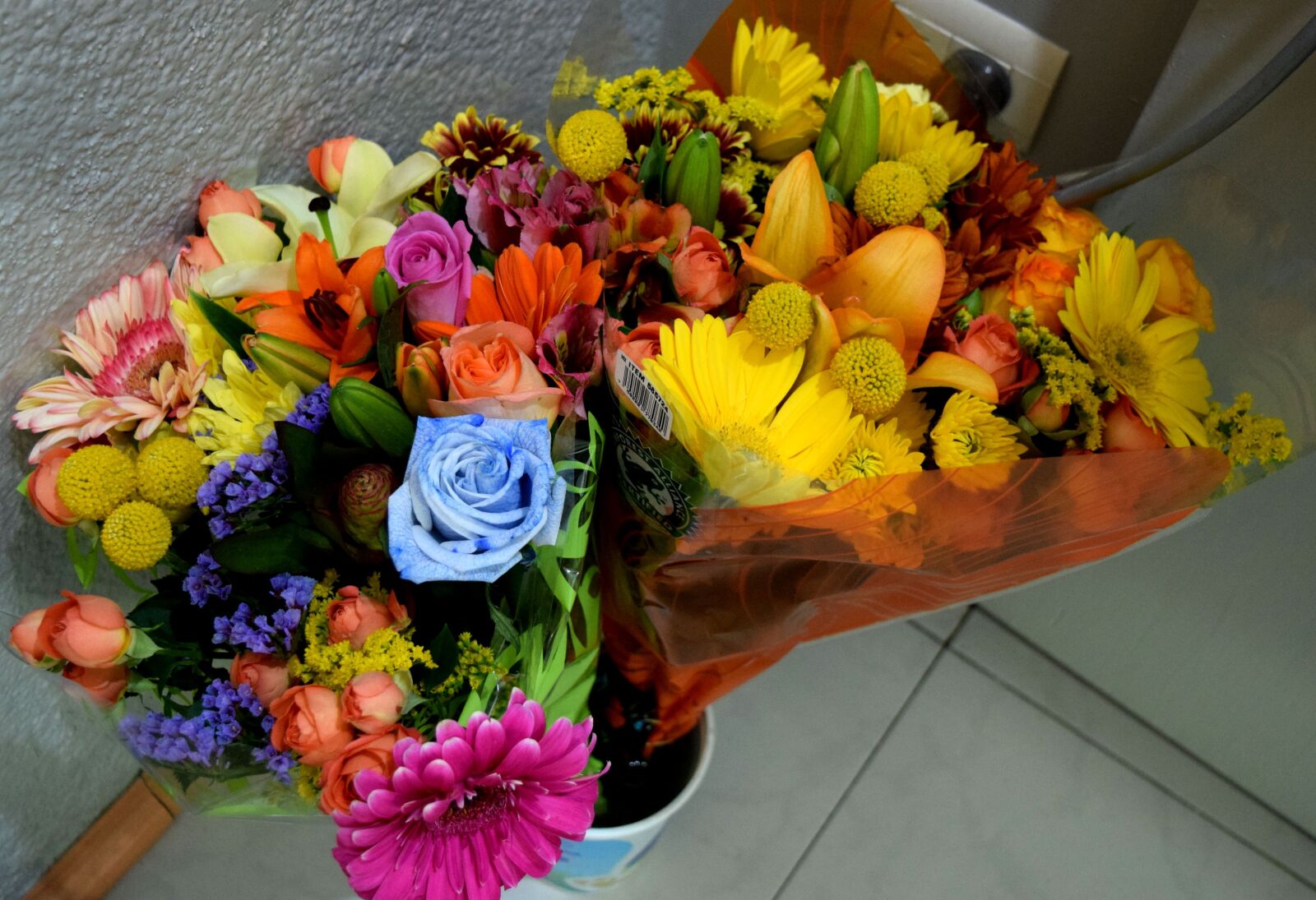 Nikon D3300 sample photo. Flowers, gift, colors photography