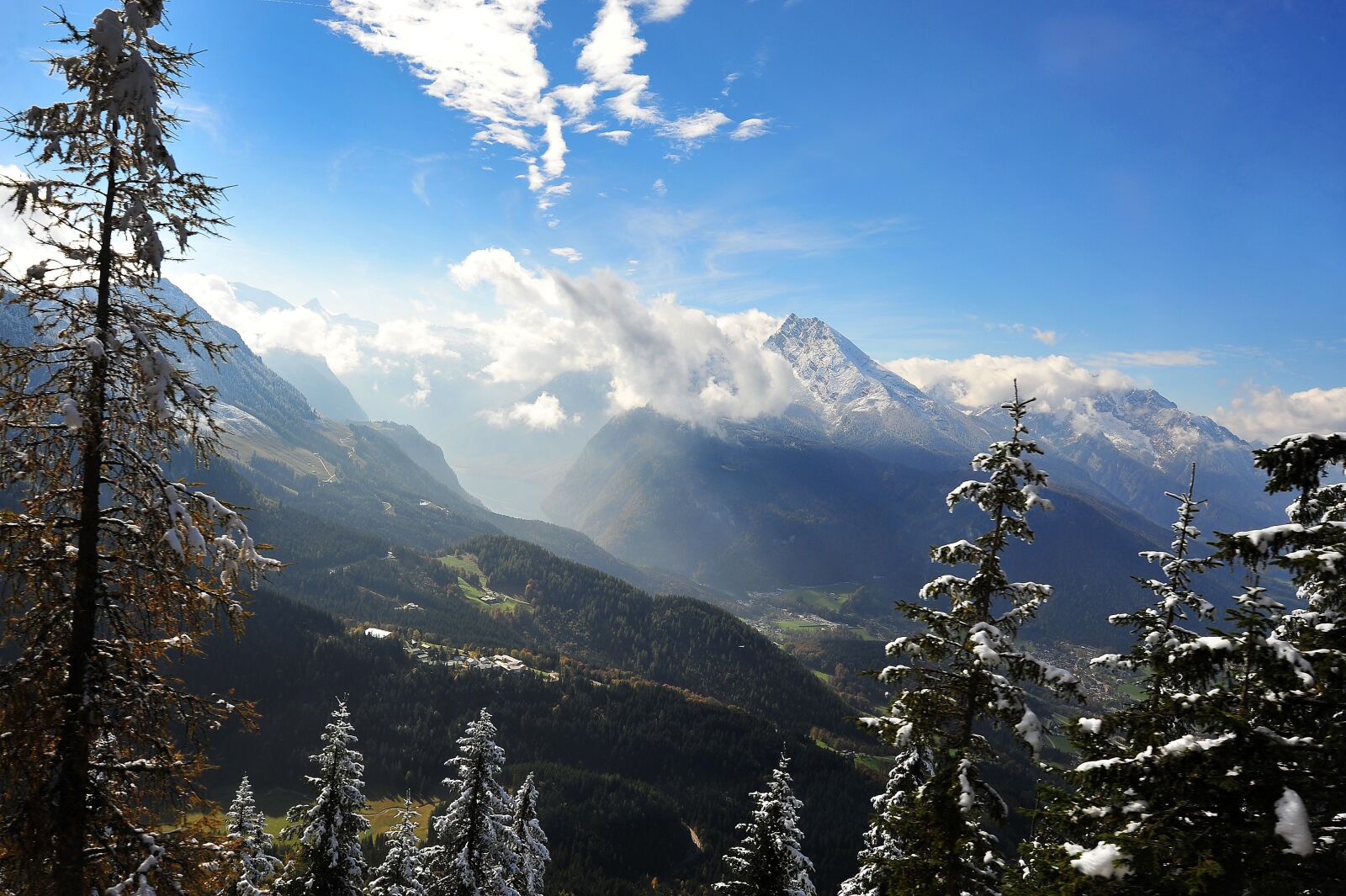 Nikon D700 sample photo. Eagles nest, bavaria, mountains photography