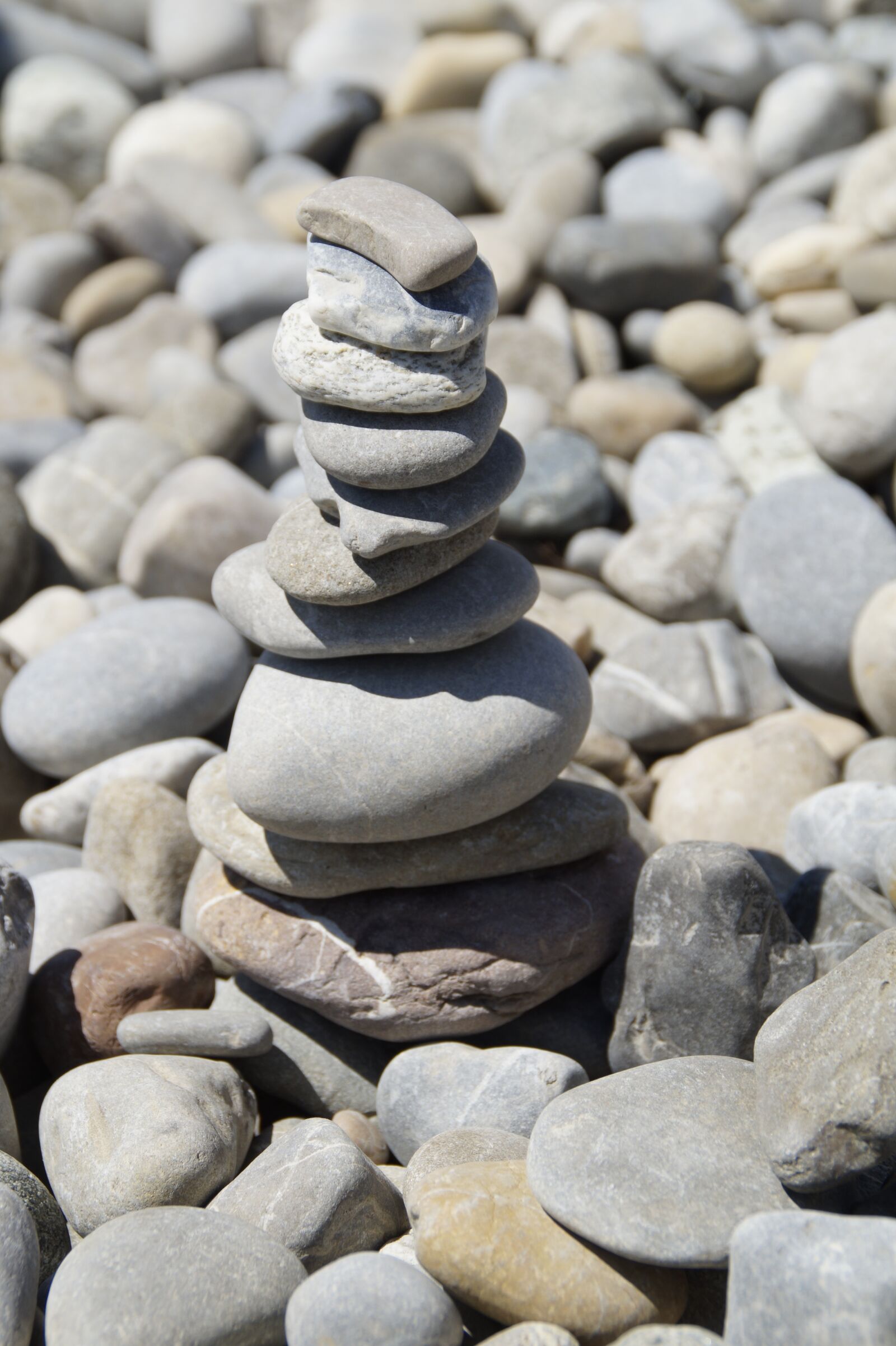 Sony SLT-A58 sample photo. Stones, stone tower, stack photography
