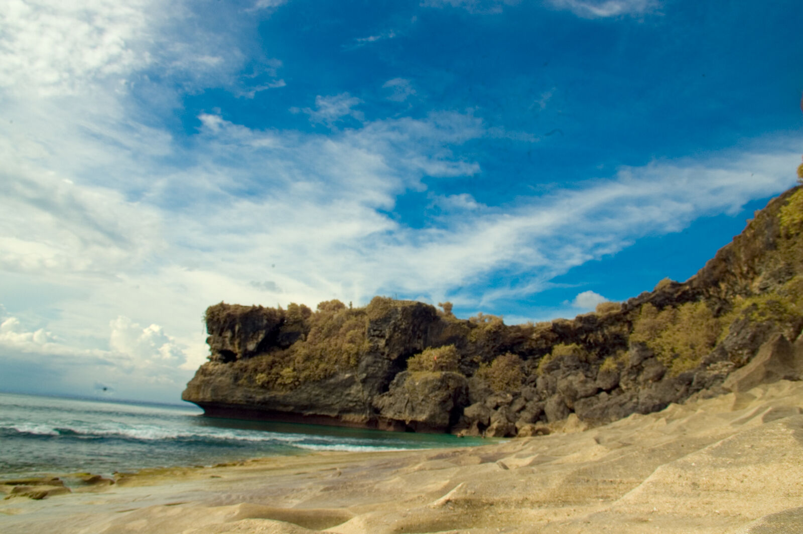 Nikon D70 sample photo. Beach, infrared, lanscape, lanscape photography