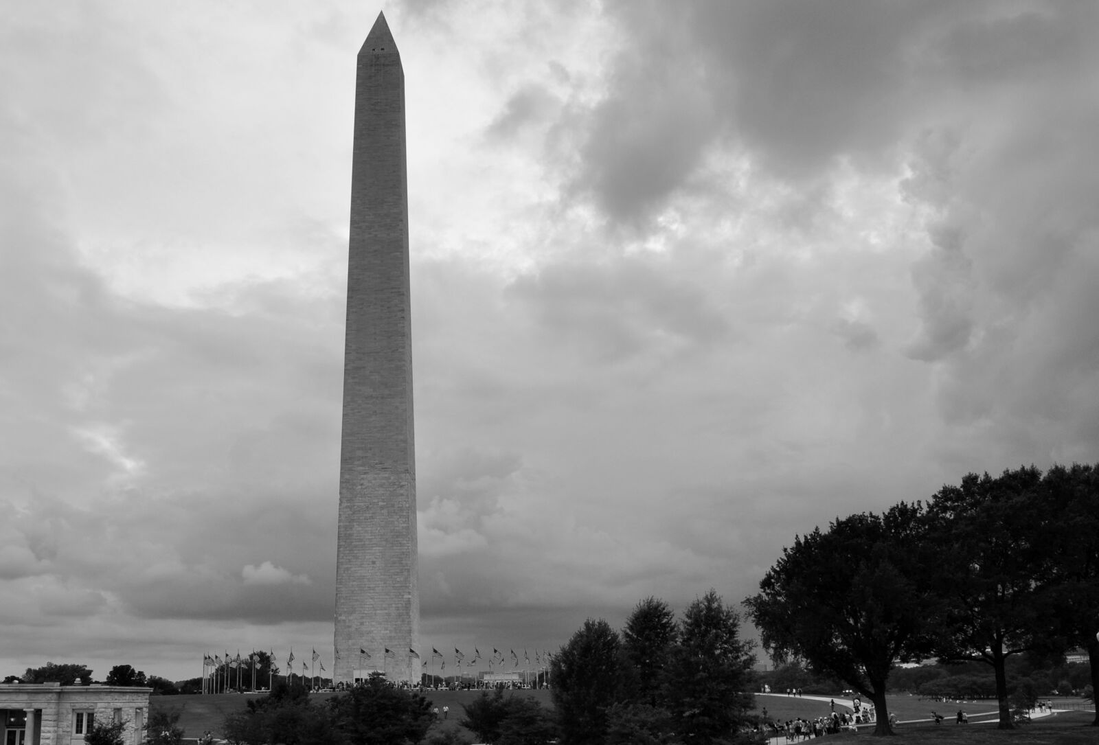 Nikon D90 sample photo. Washington, memorial, abraham lincoln photography
