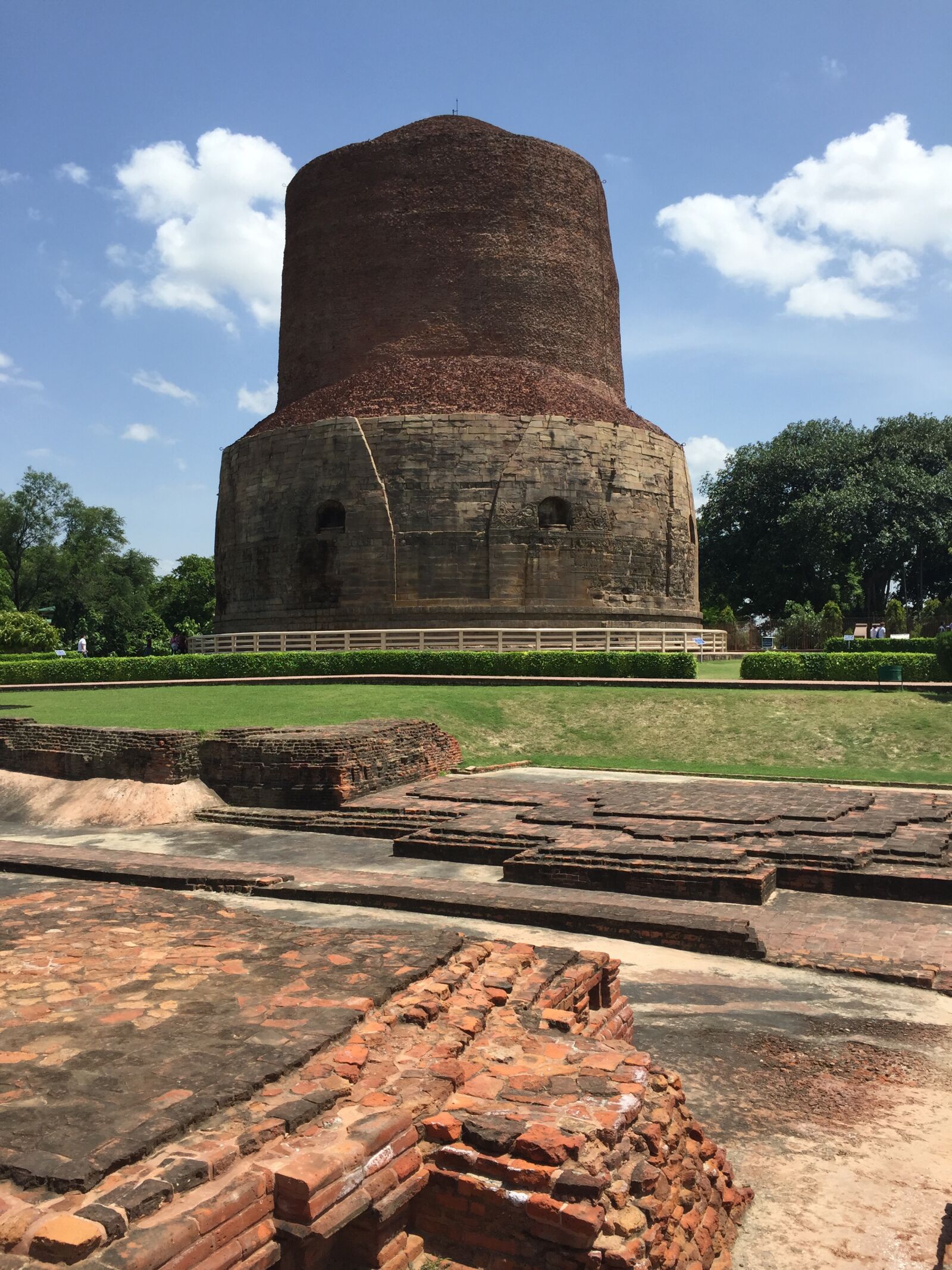 iPhone 6 back camera 4.15mm f/2.2 sample photo. India, sarnath, buddha photography