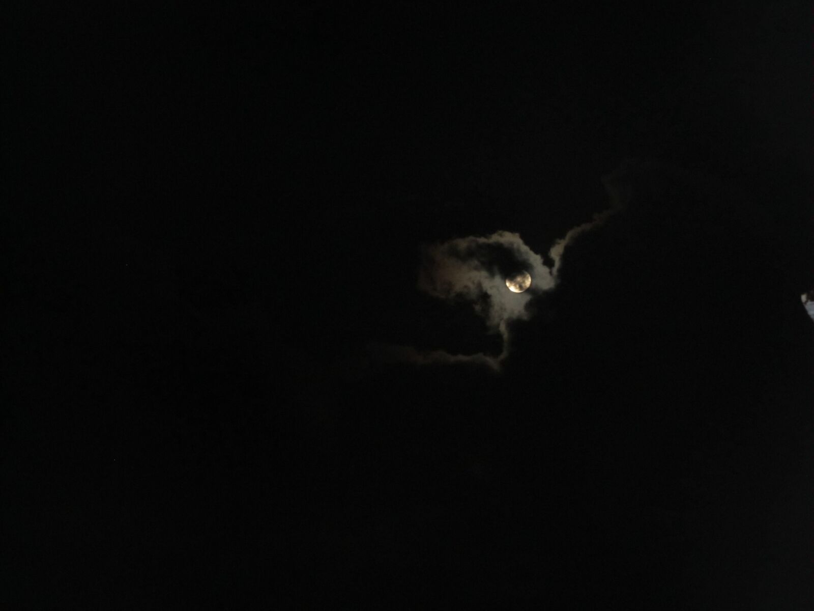 Canon PowerShot SX130 IS sample photo. Moon, midnight, darkness photography
