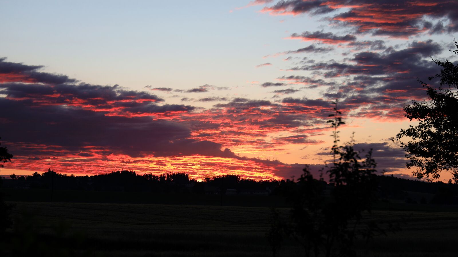 Canon RF 24-105mm F4L IS USM sample photo. Morgenrot, sunrise, morgenstimmung photography