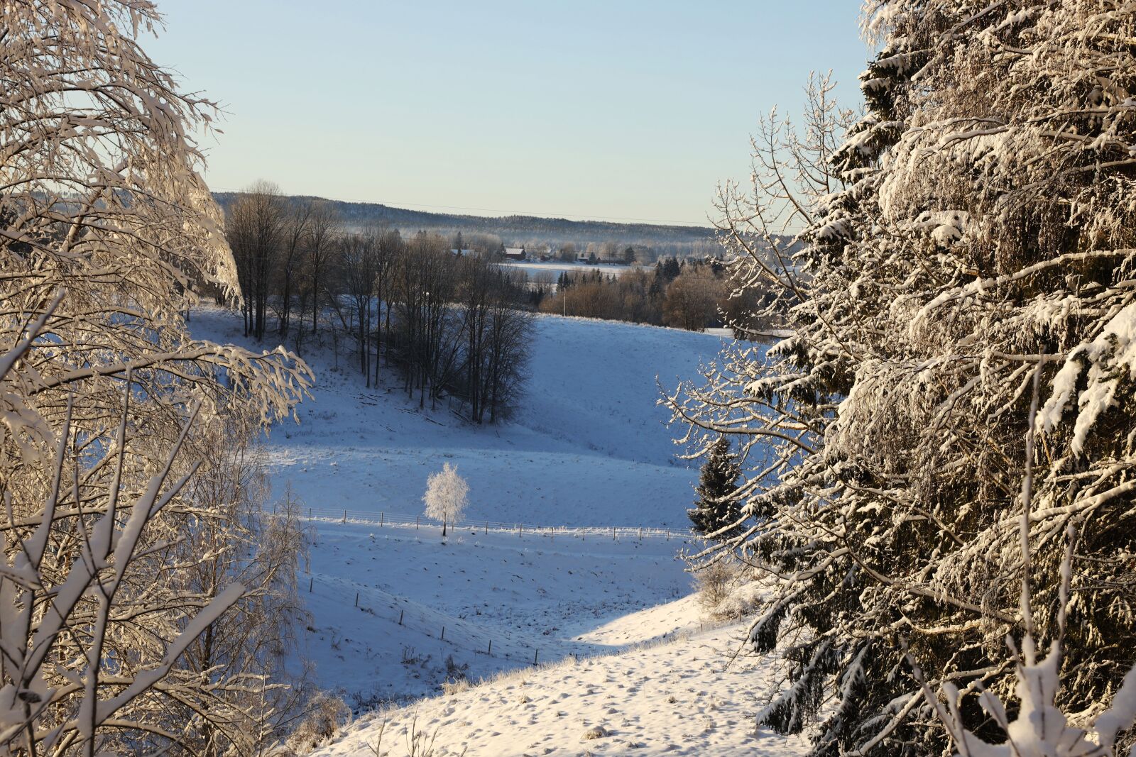Canon EOS R sample photo. Winter, landscape, snow photography