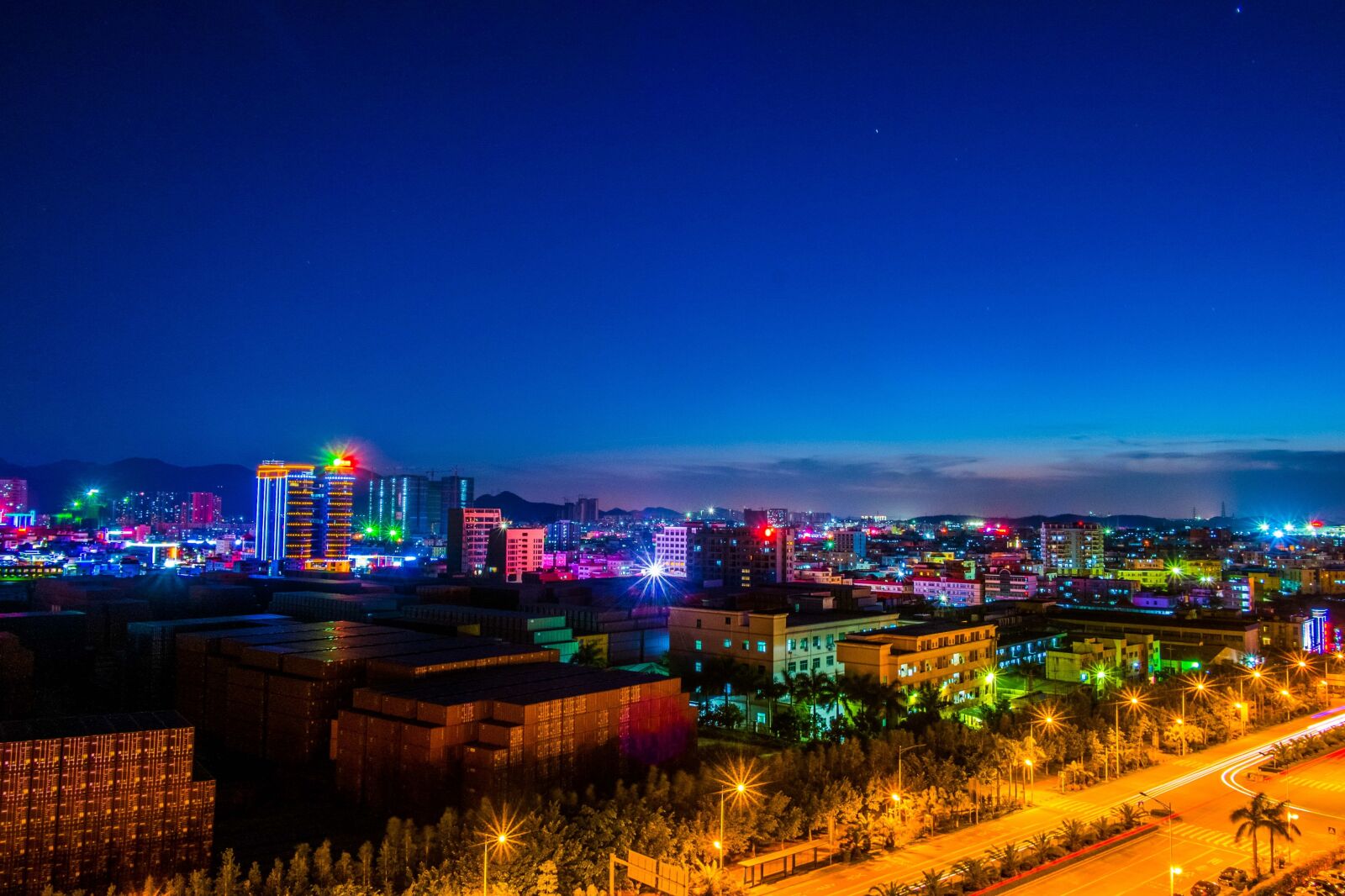 Fujifilm X-Pro1 sample photo. Night view, light, twilight photography