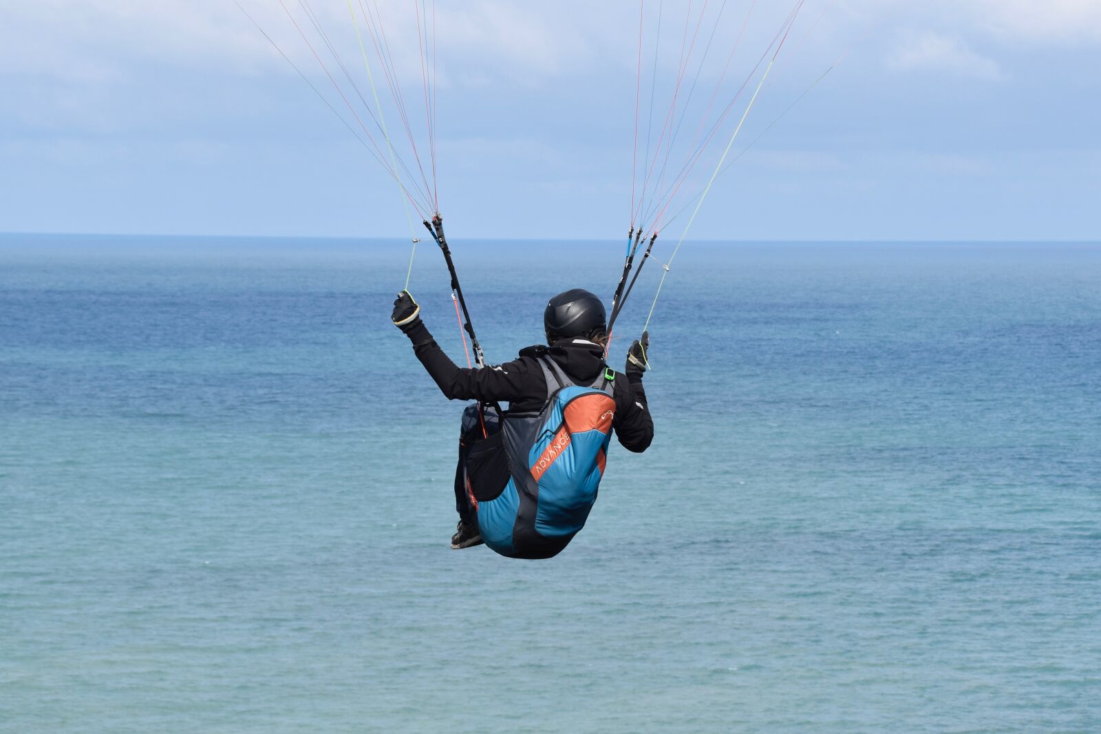 Nikon D5600 sample photo. Harness paragliding, paragliding, paraglider photography