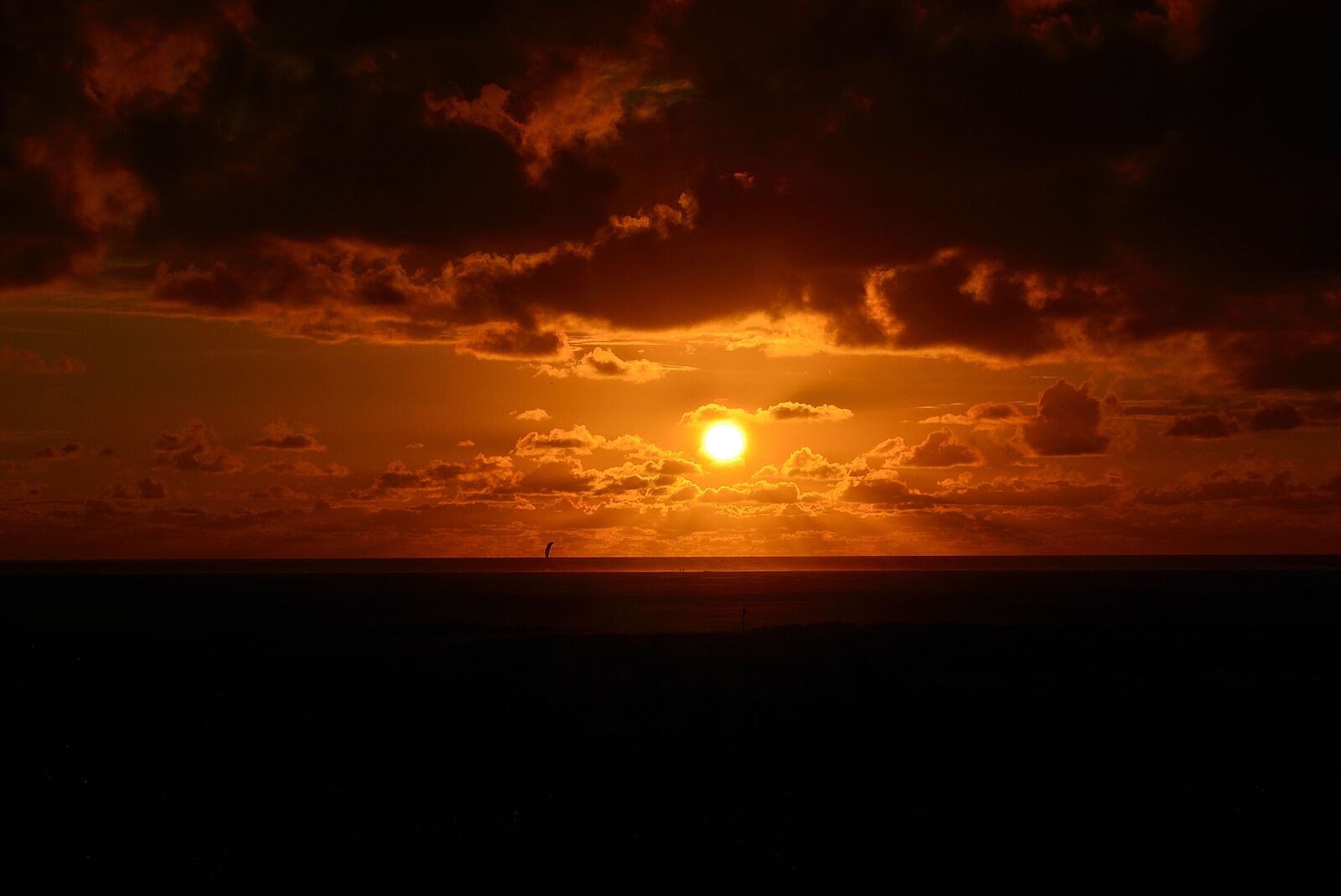 Nikon D5100 sample photo. Sunset, mood, borkum photography