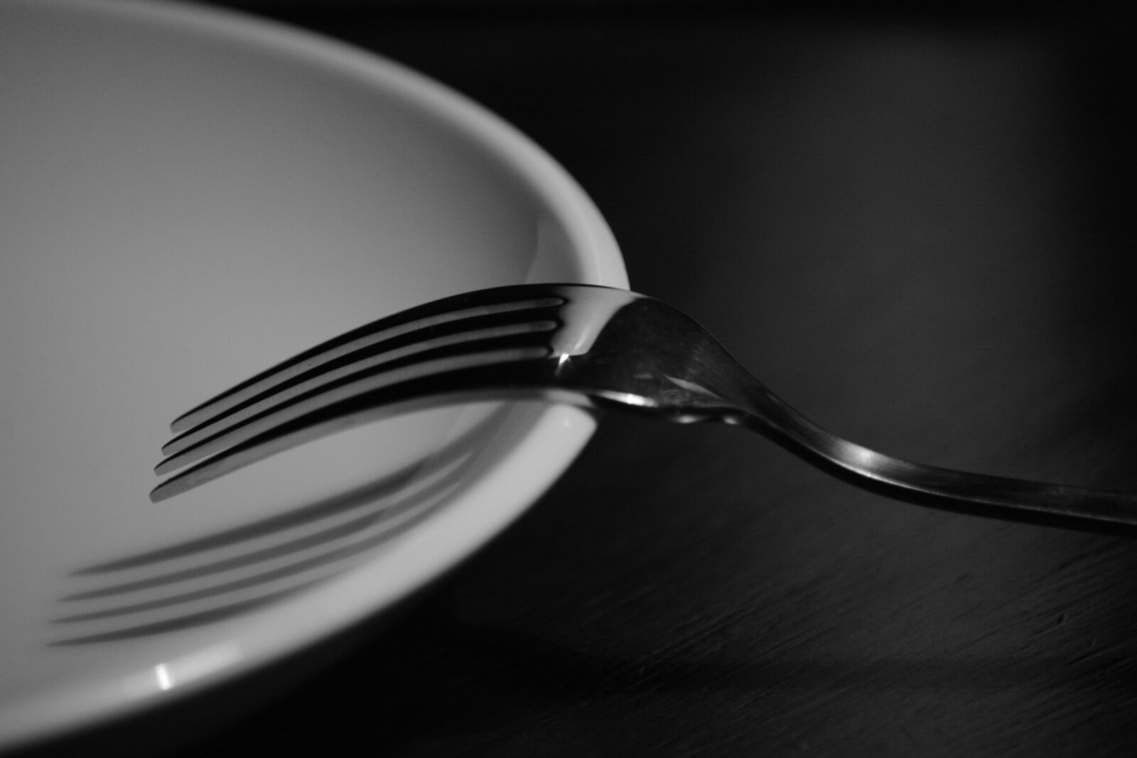 Nikon D7100 sample photo. Fork, plate, study photography