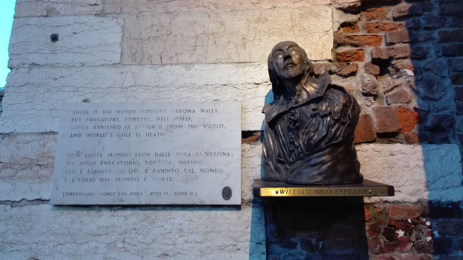 HUAWEI P8 Lite sample photo. William shakespeare, verona, romeo photography